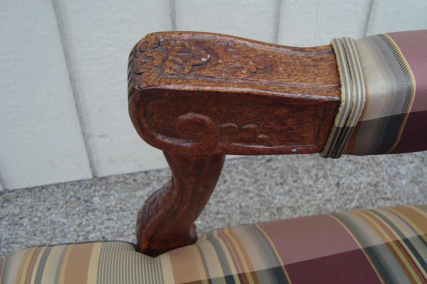 60783  Quality Carved Bergere Armchair Chair