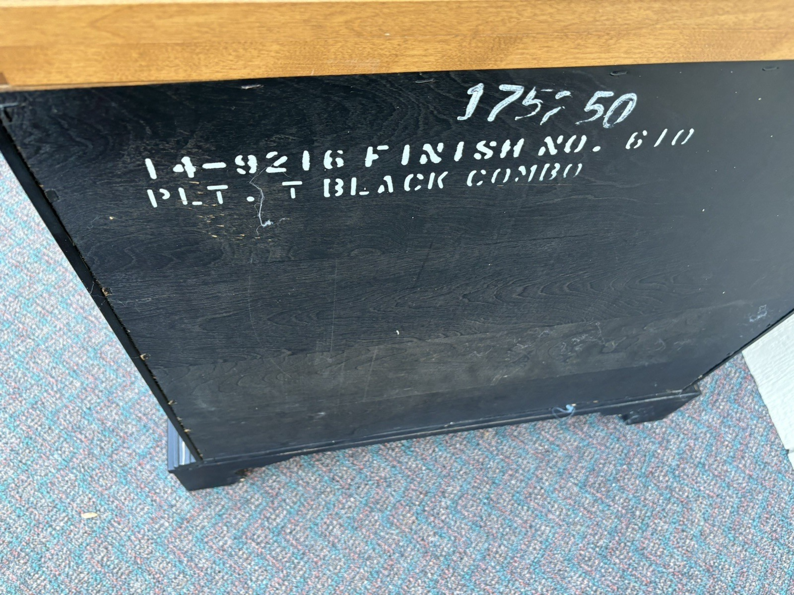 67128 ETHAN ALLEN Storage Cabinet Chest with Mirror