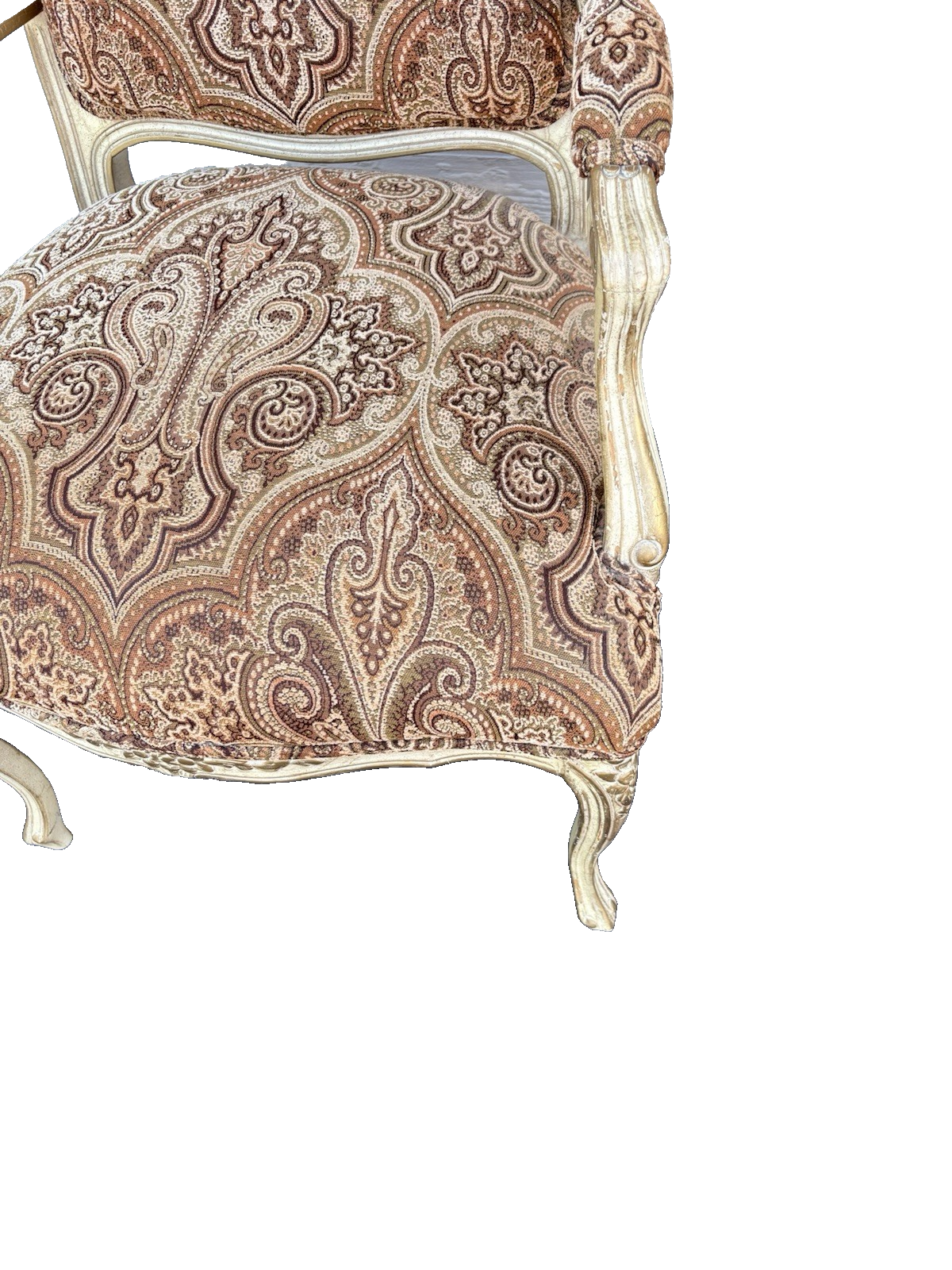 60712 French Country PAMA FURNITURE  Bergere Armchair Chair