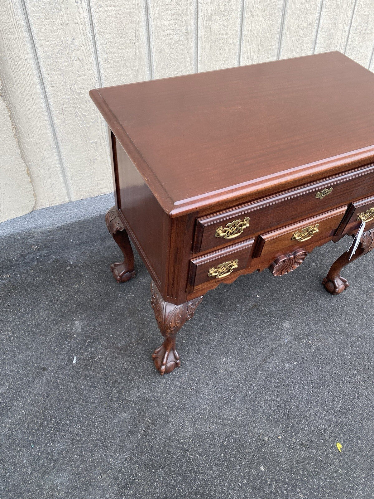 66015 Solid Mahogany 3 Drawer Chest Dresser