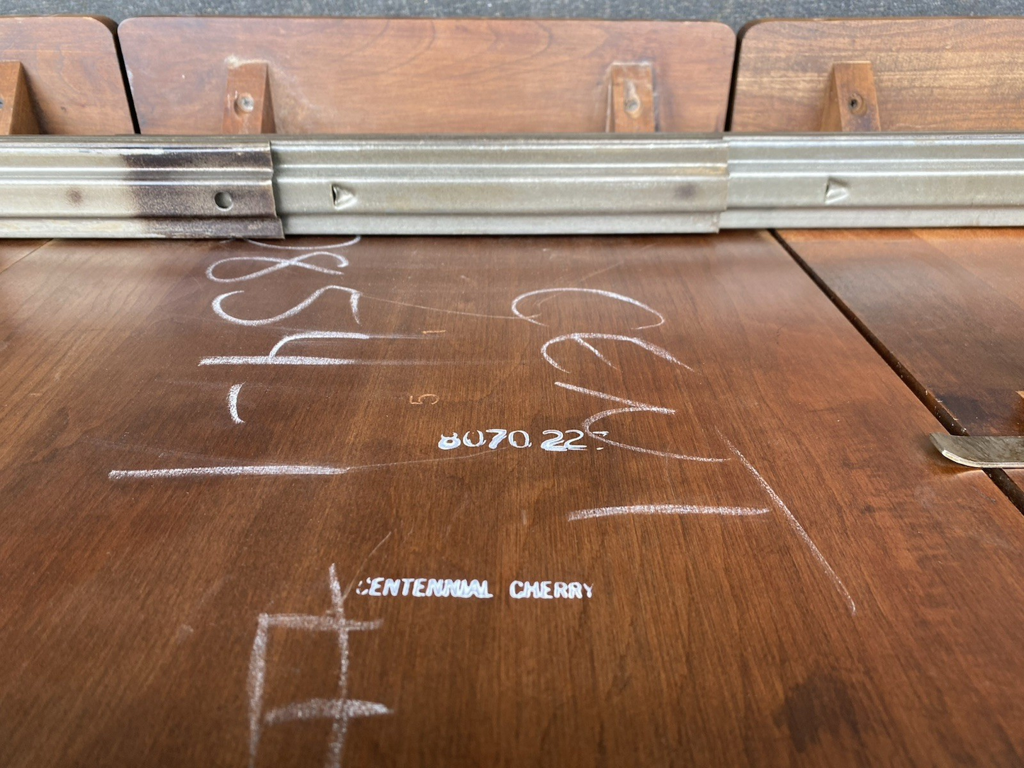 66518  Cherry  Statton Centennial  Dining Table with 2-16" leaf TABLE  42" x 84"