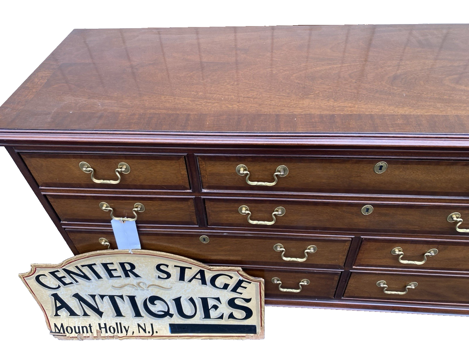 65839 COUNCILL Furniture Dresser with Mirror      High Boy pictured not included