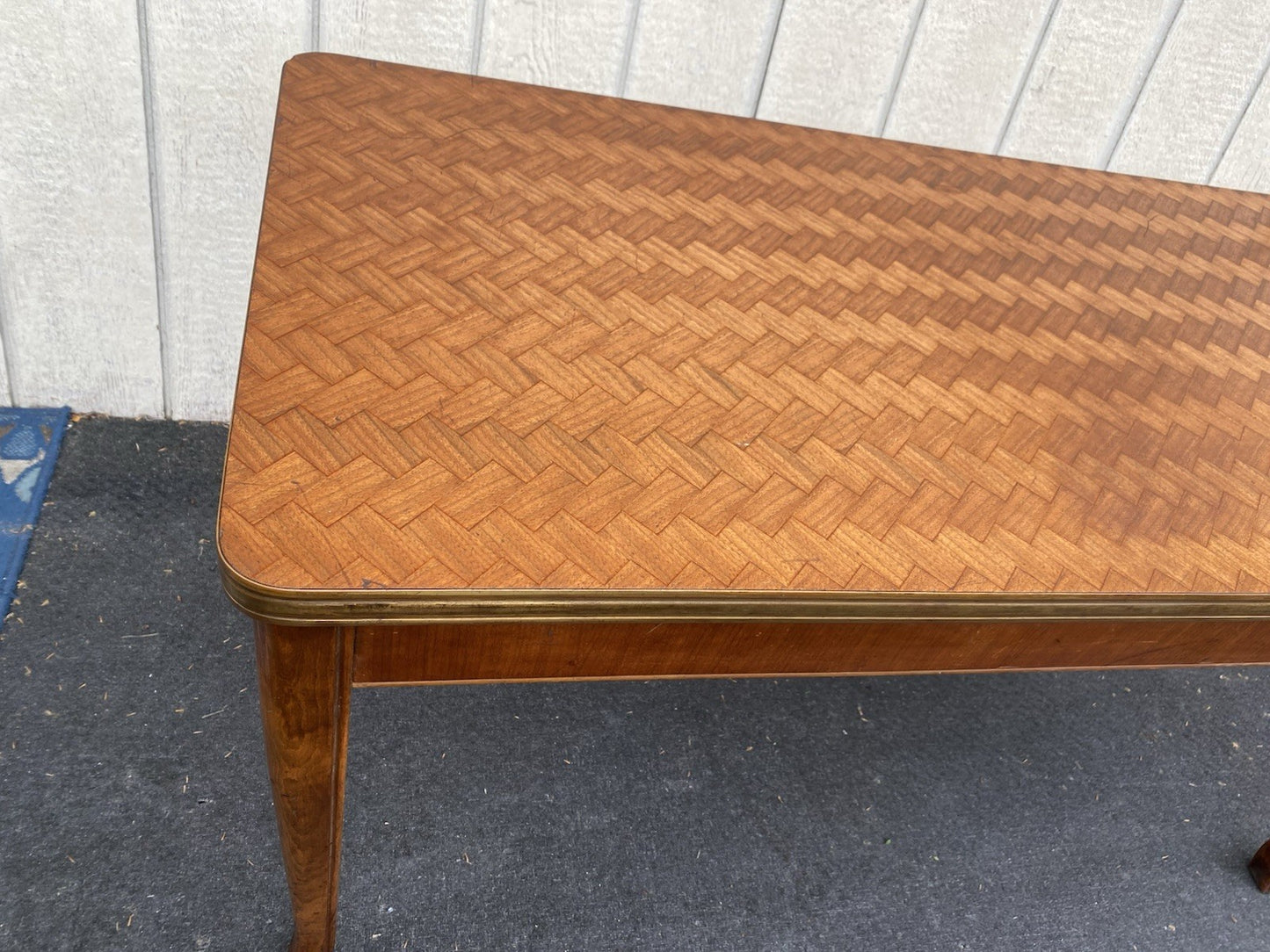 66527   Custom Hand Made ETERNA Console Library Table Stand KON MUNDUS  New York