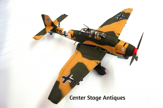 ES14 - Corgi LUFTWAFFE Junkers JU  87B 2 STUKA T6  BM Airplane Plane Scale 1/72