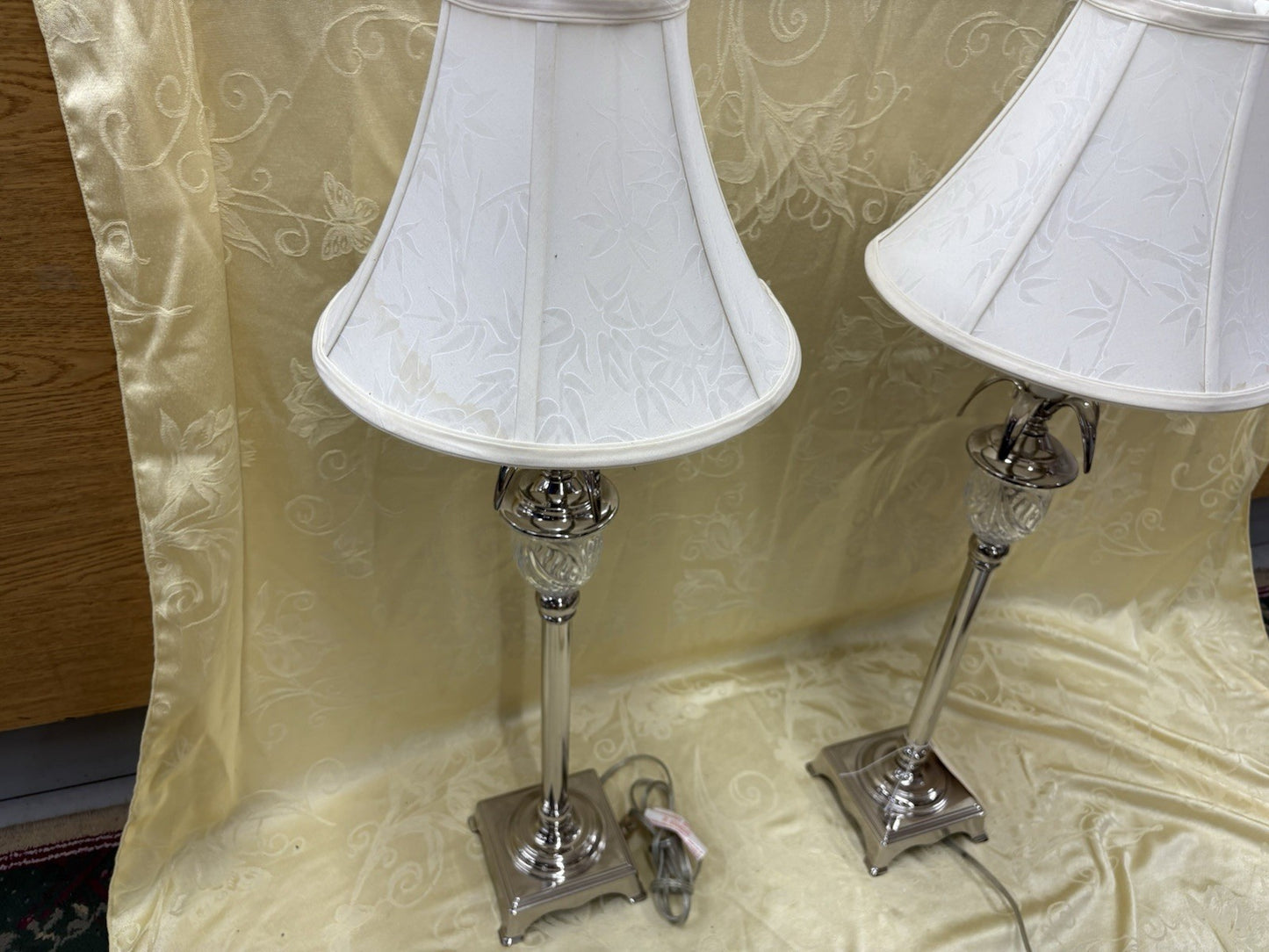 63358  Pair Decorator Lamp Table Lights