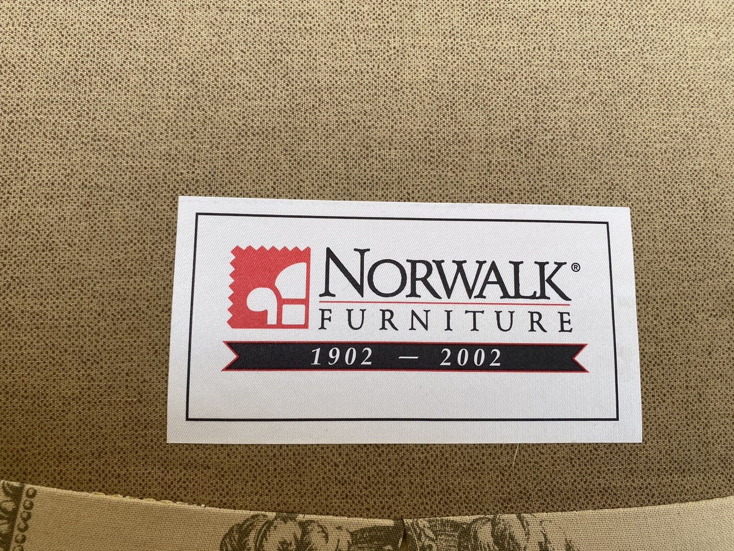 65814    NORWALK Furniture Decorator Bergere Armchair