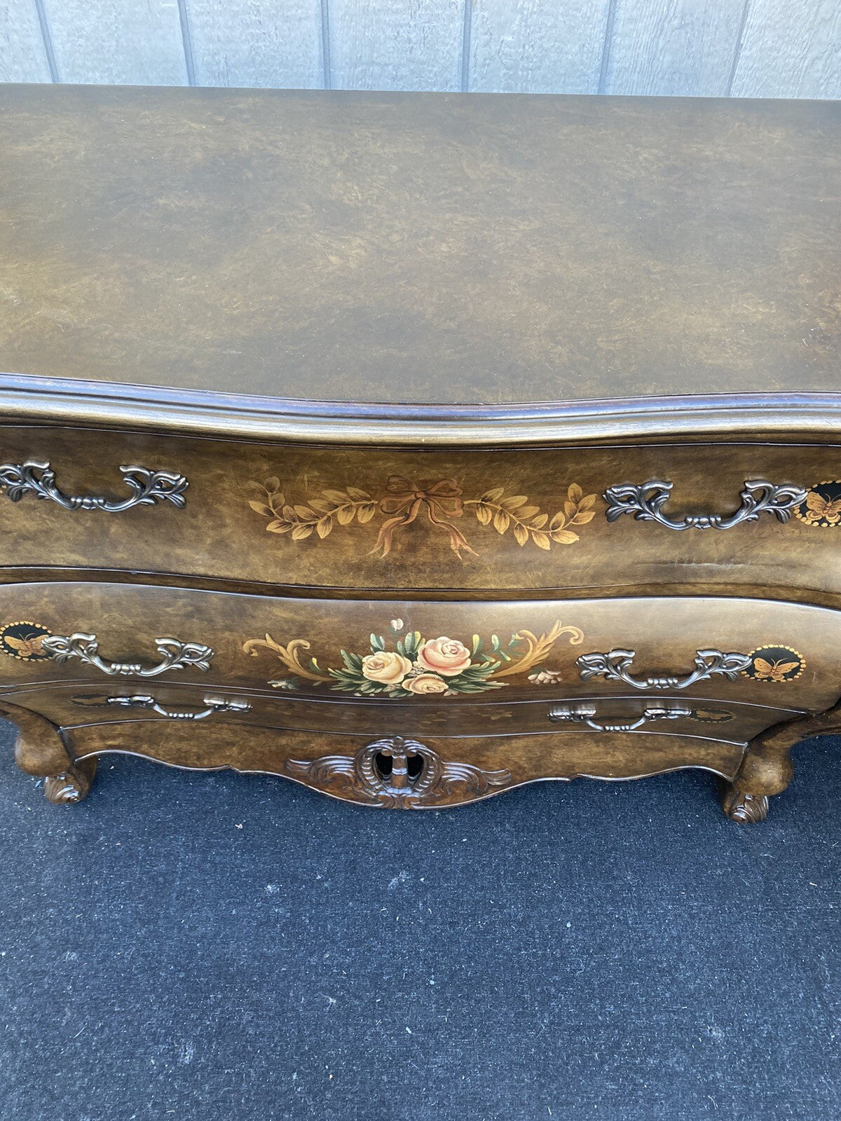 66320    Decorator Coaster Stenciled Dresser Chest Server Cabinet