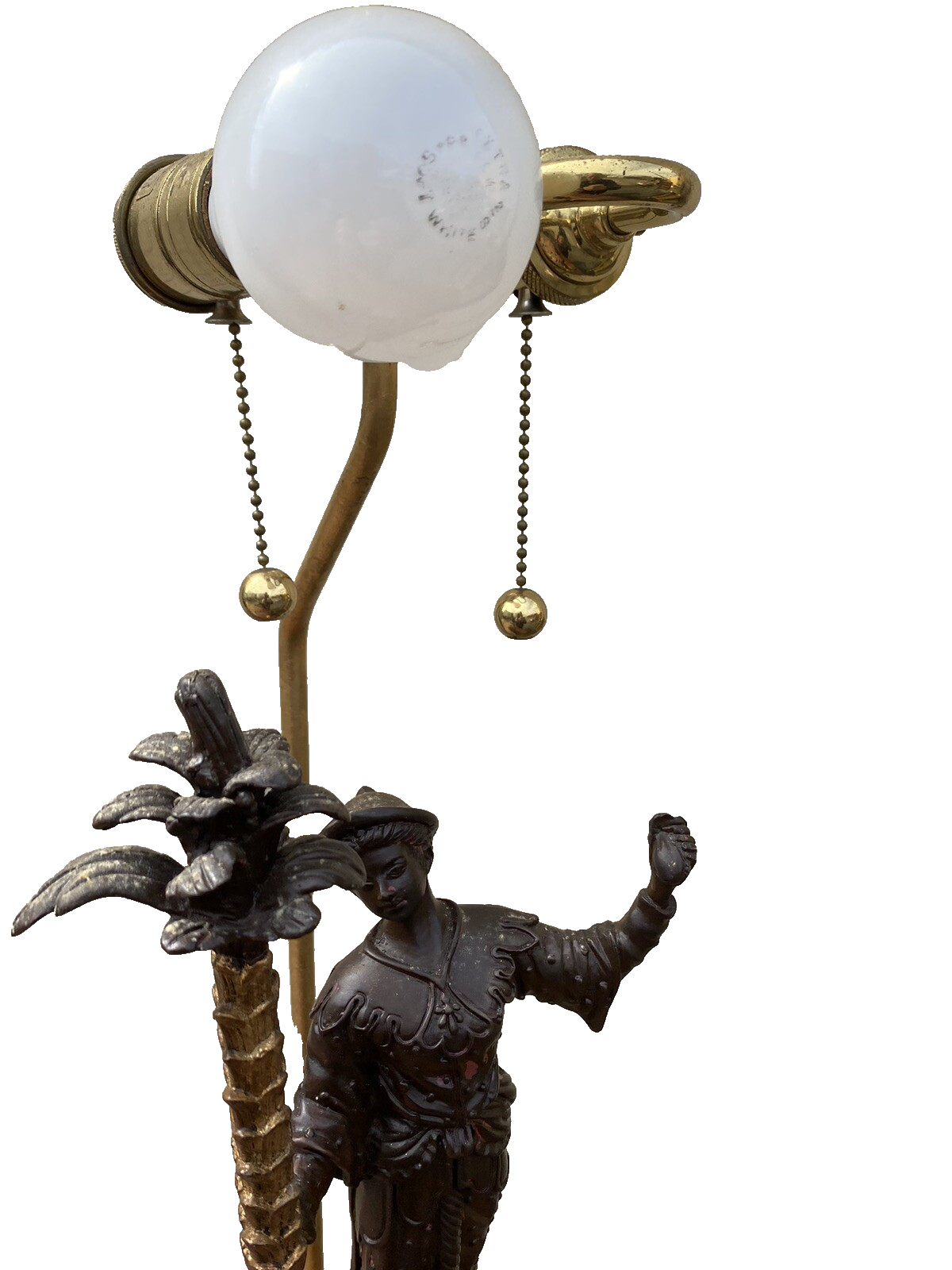 65280 QUALITY Figural Table Lamp with Shade