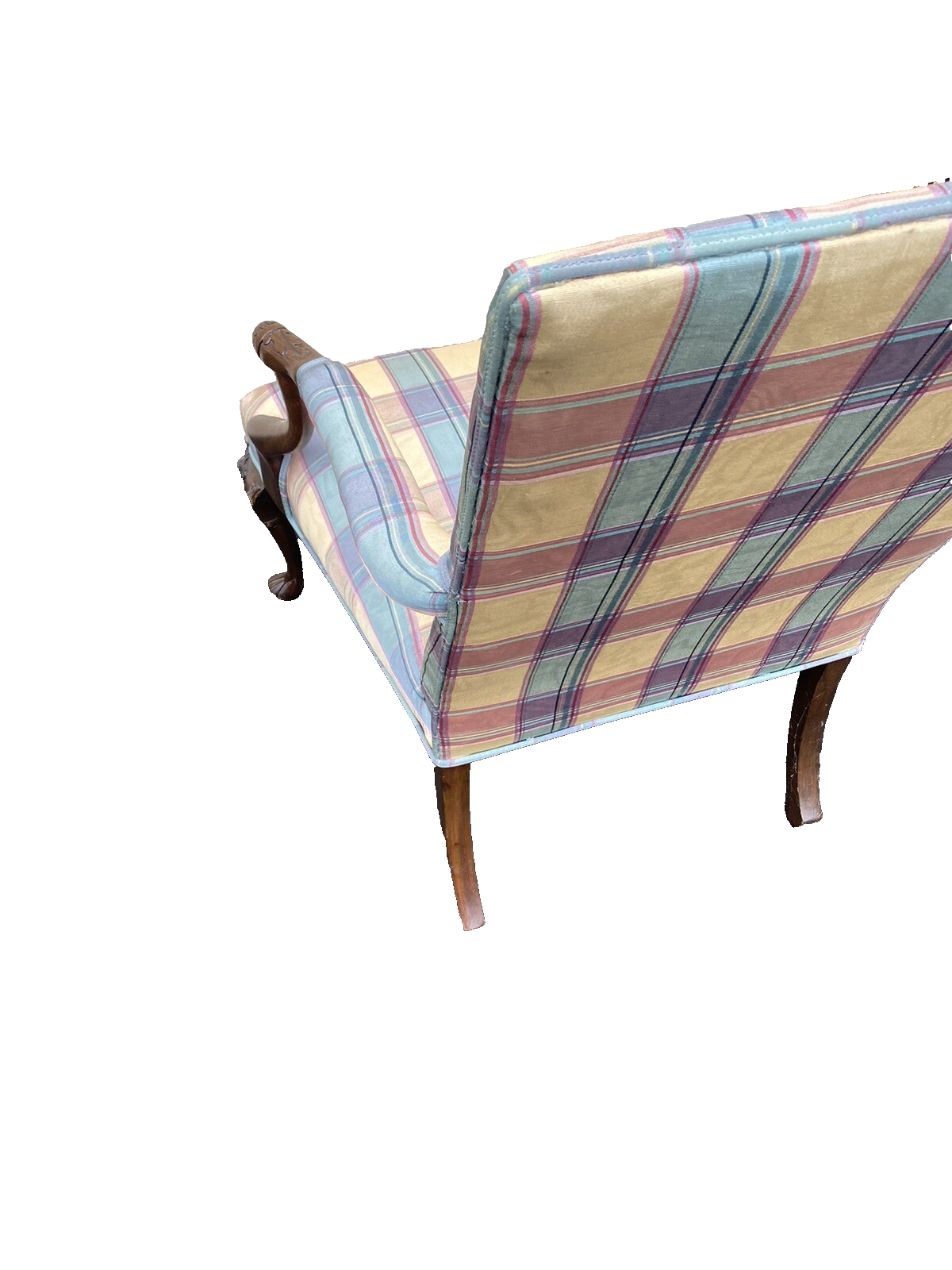65907 Pair French Country Bergere Armchair Chair