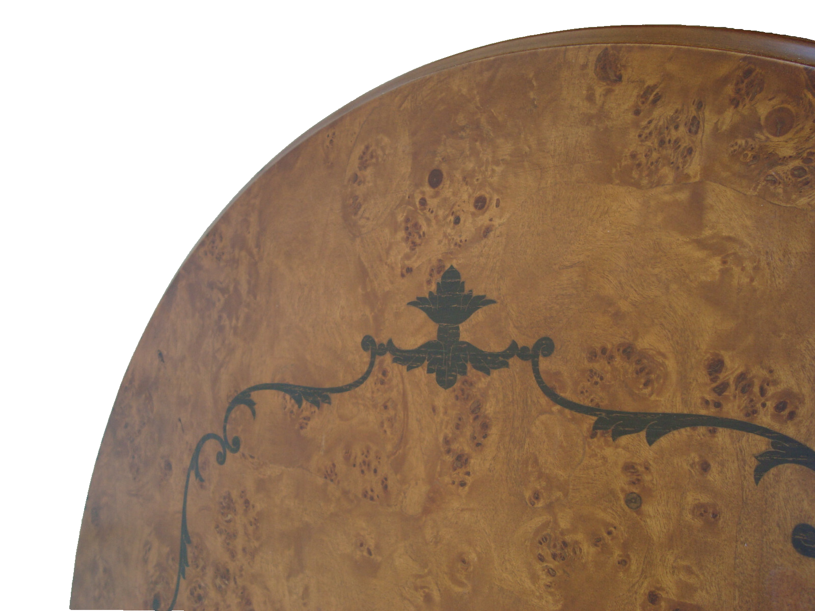 60342 Pair QUALITY Inlaid ITALIAN LUCA FERRARI Lamp Table Nightstands