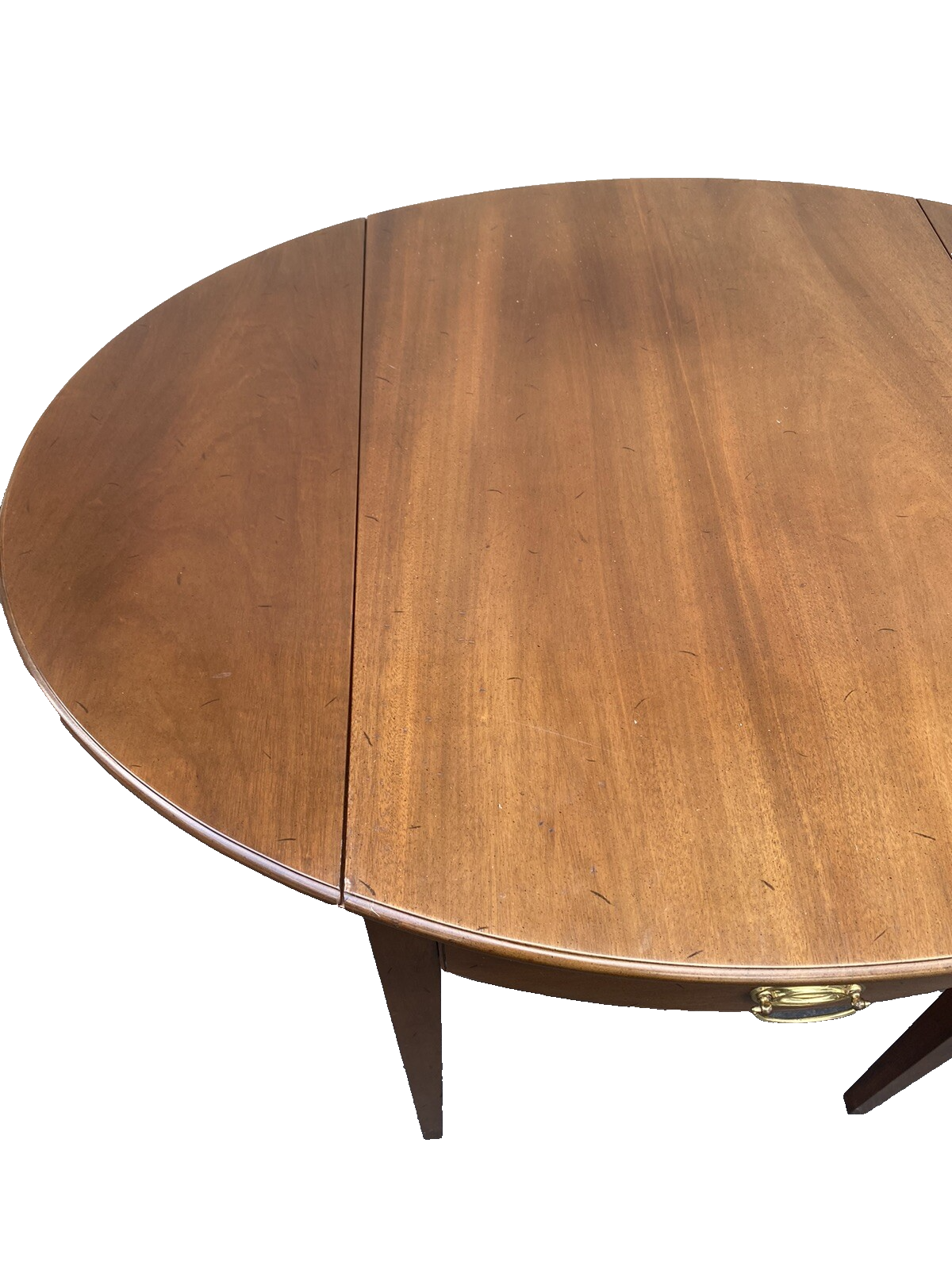 65838 WILLIAMSBURG ADAPTATION KITTINGER Mahogany  Dropleaf  Lamp Table Stand