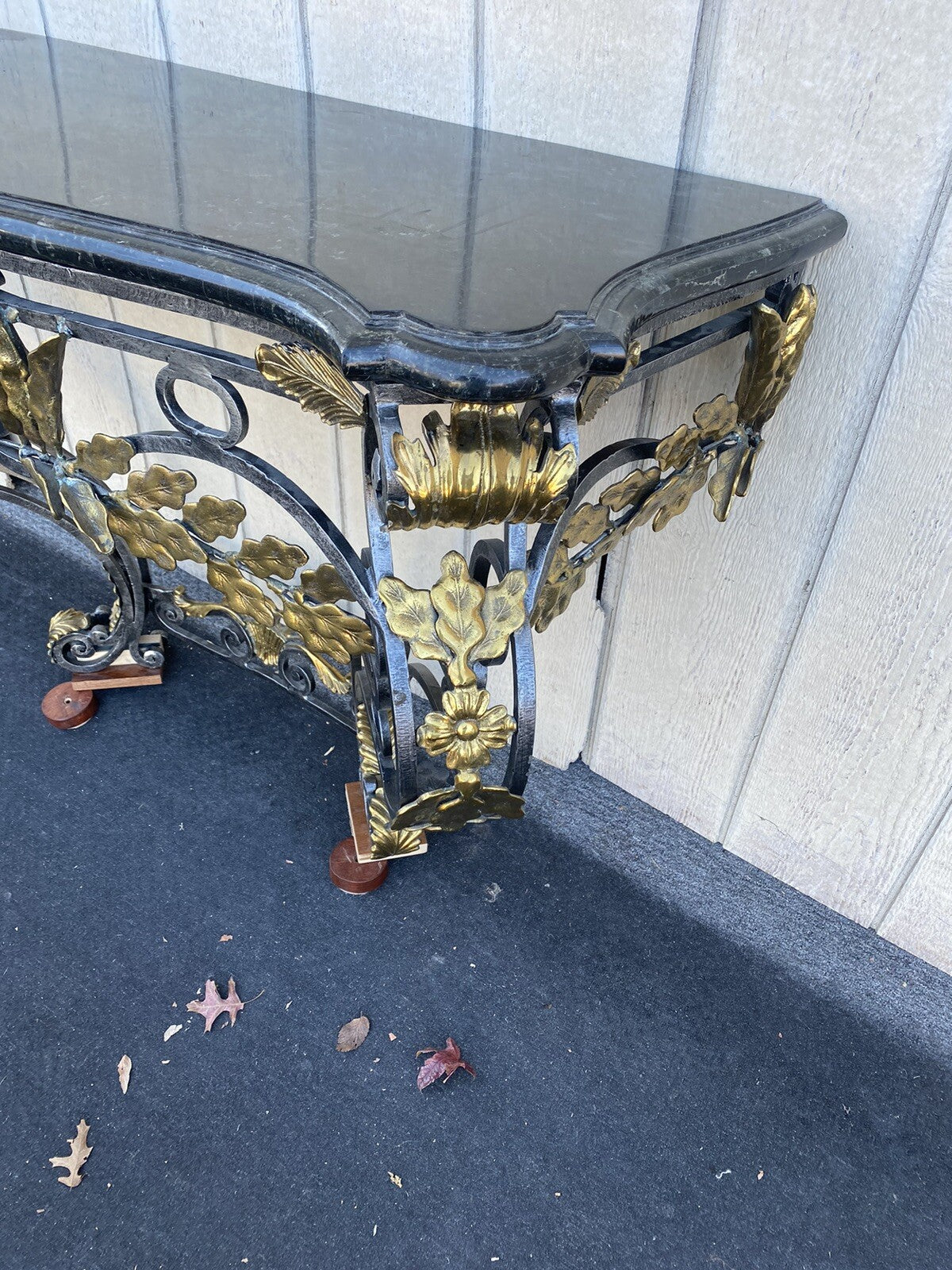 65986    Super QUALITY Marble Top Console Table Stand