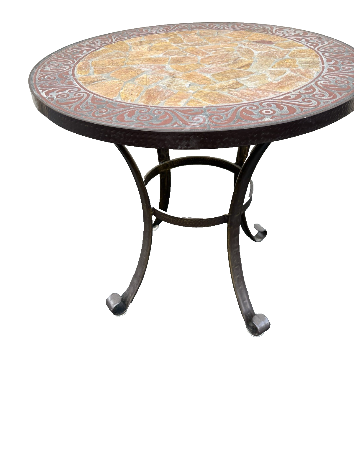 66783 PIER 1 Imports Decorator Lamp Table Stand Iron Base
