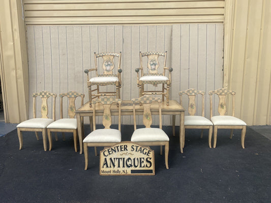 64717 Decorator PULASKI Furniture  Dining Table with 8 Chairs