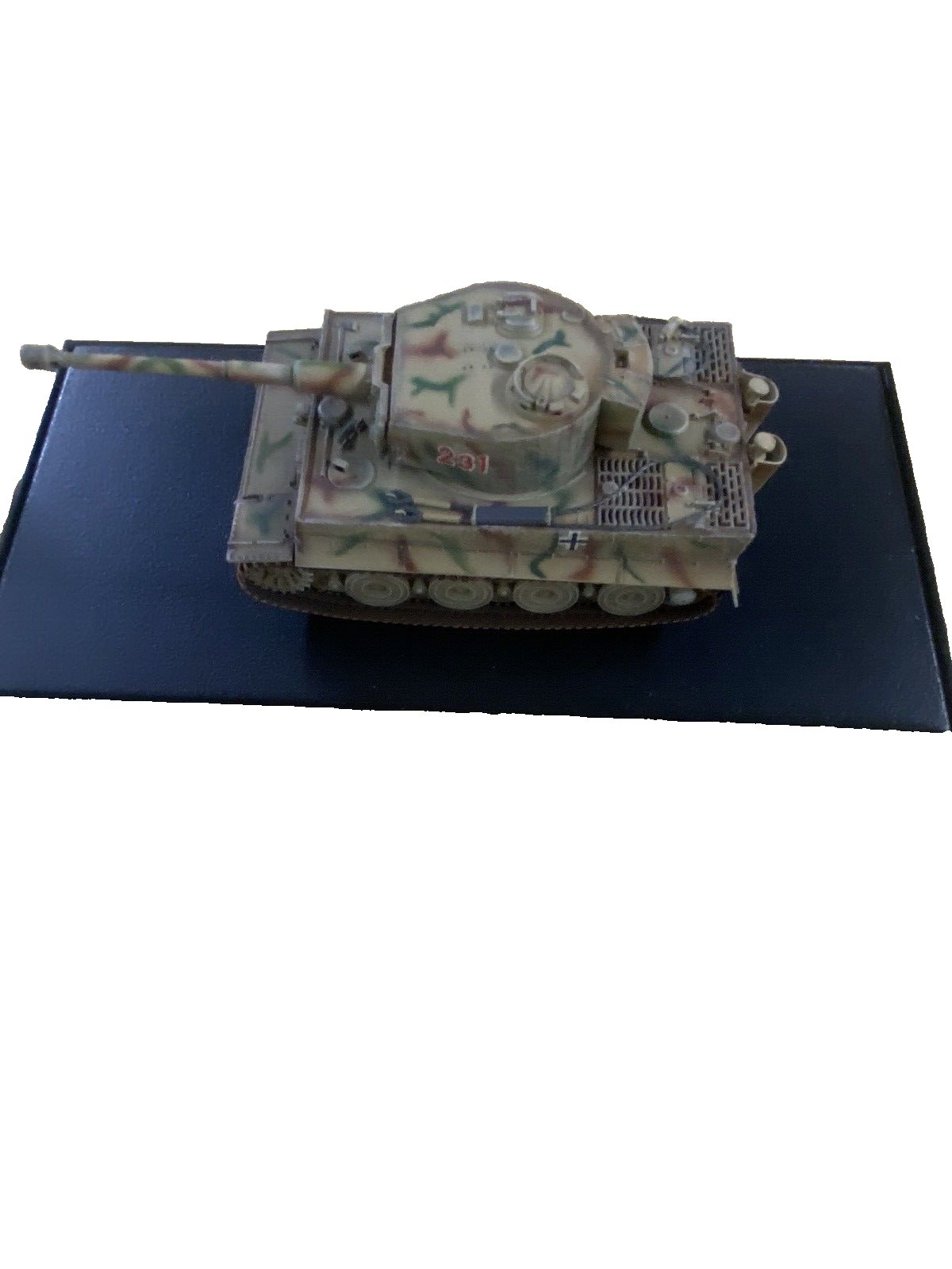 ES 47 :  Group  of  3 Military  Tanks with Show Cases  Size 7" x 3 1/2" x 3"H
