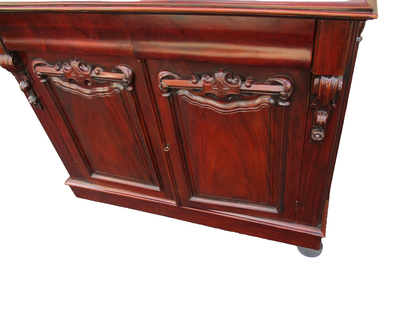 63752 Mahogany 2 pc. China Cabinet Curio Bookcase