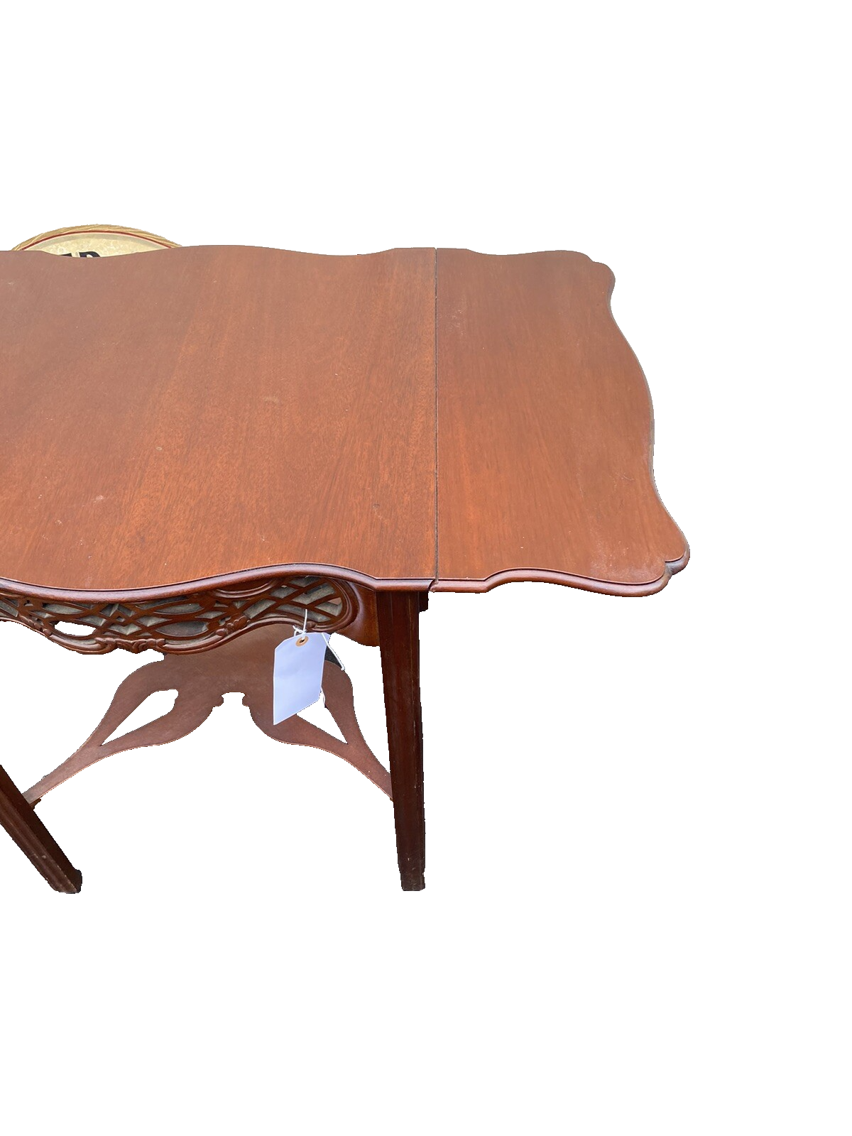 66068   BAKER Historic Charleston  Mahogany Dropleaf Lamp  Table