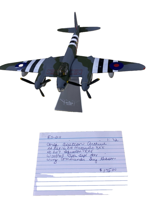 ES  211:  Corgi Aviation Archive AA32816 DH Mosquito BXX No 627 Squadron RAF