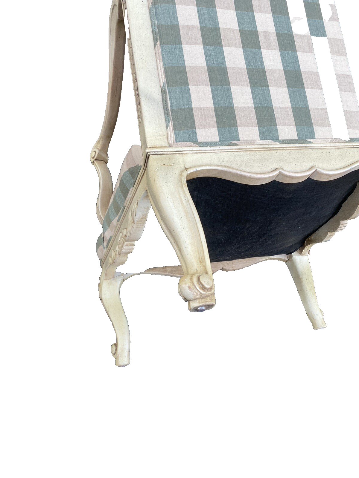 66231   Decorator Throne Armchair Chair Original  Factory Finish