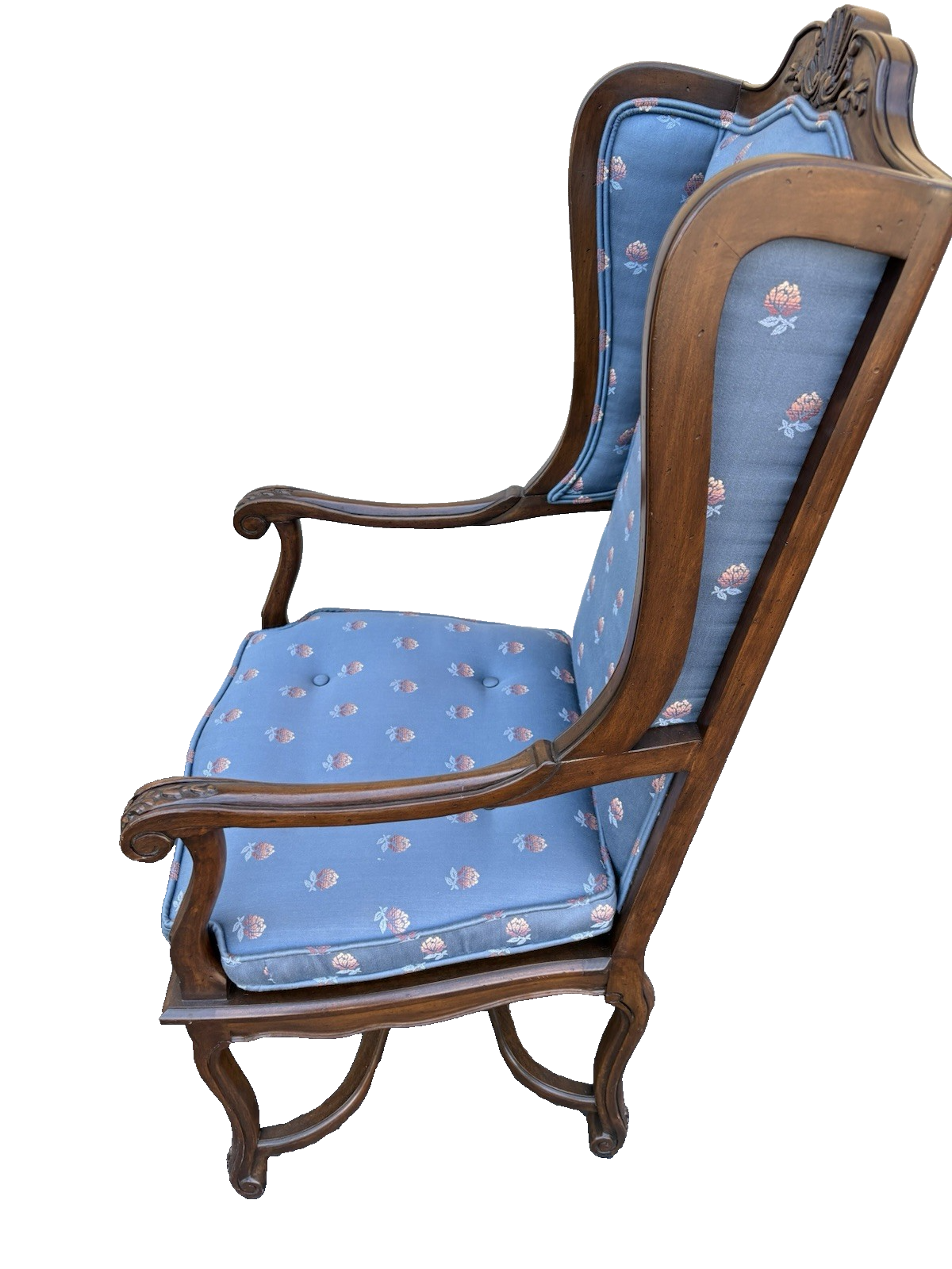 65310 Pair Quality  Decorator Bergere Armchair Chair s