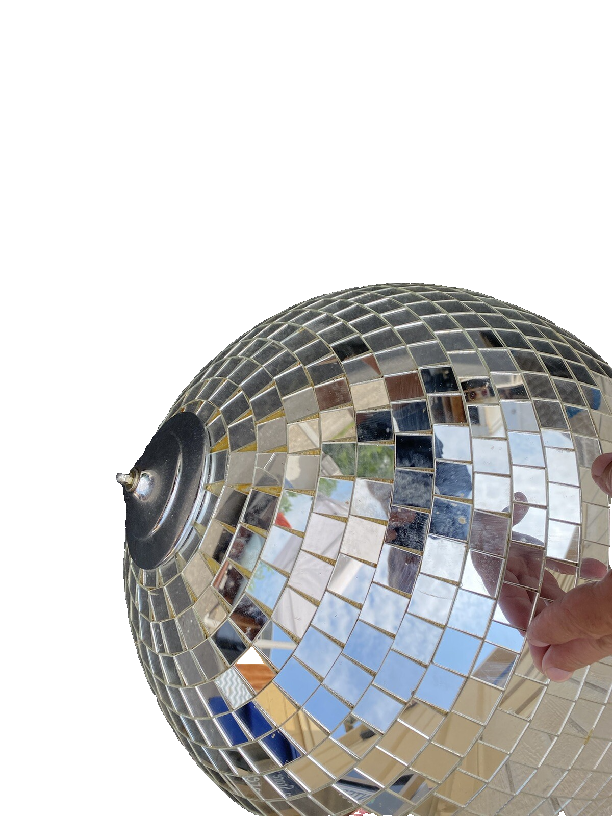 65925 Large Disco Ball Party Maker 1980 s  25 " round