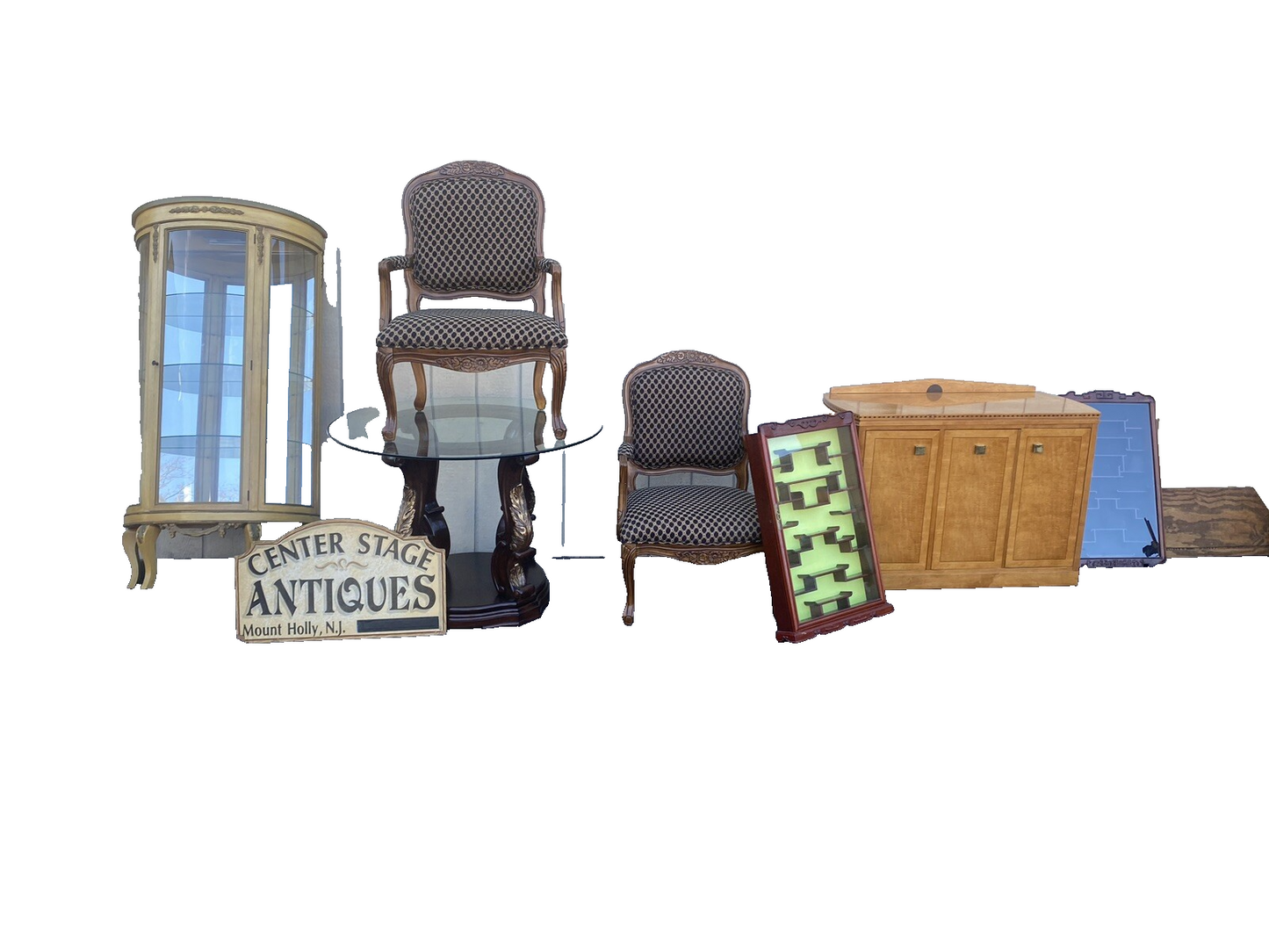 65252 Pair Bergere Armchair Chair