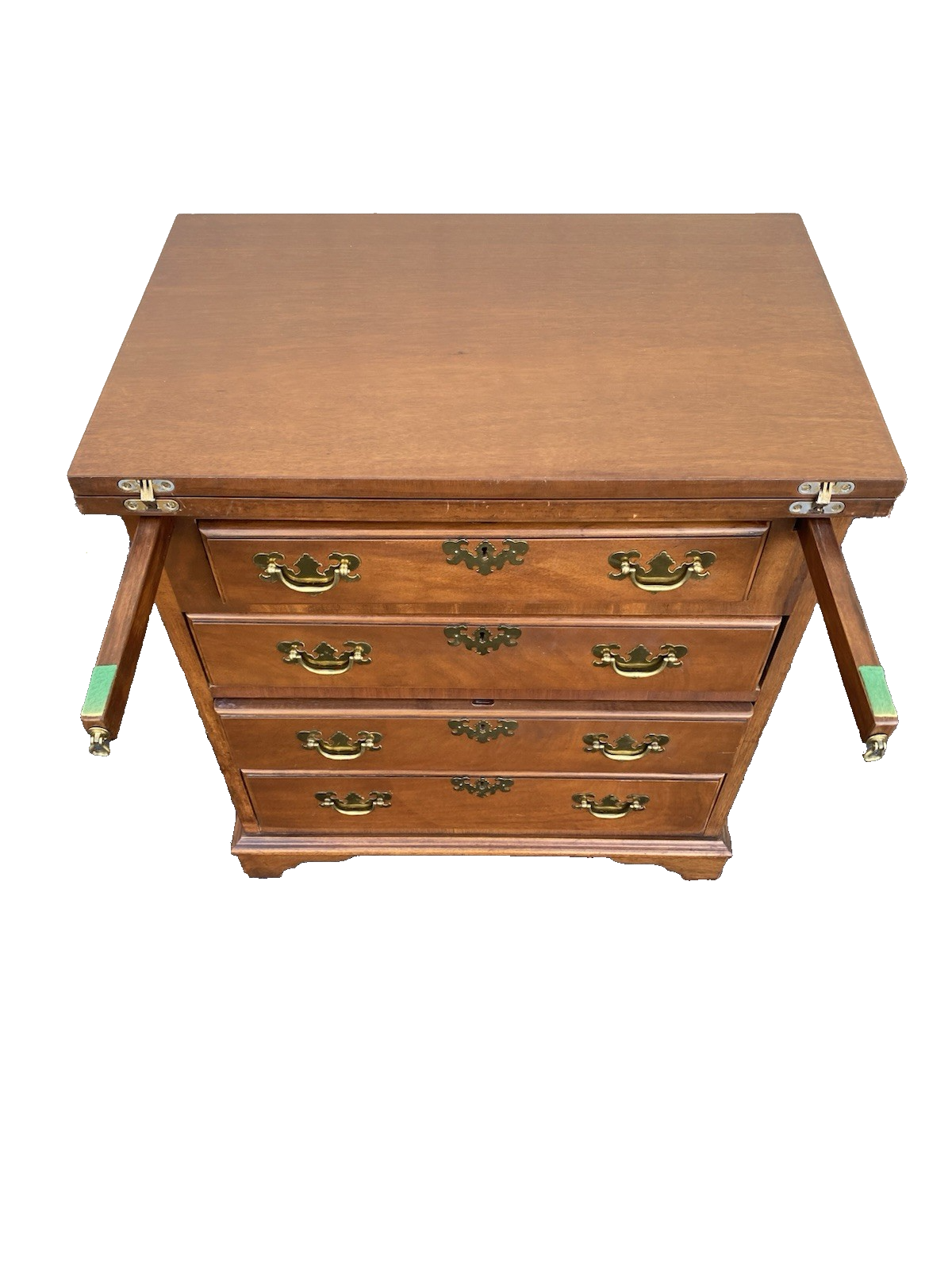 66590 Cherry Flip Top Nightstand Dresser Chest