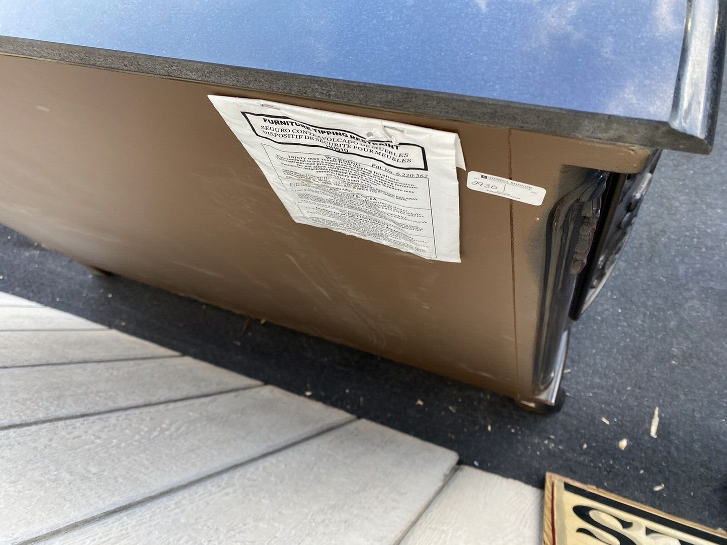 66303  COASTER Furniture  Marble Top Chest Server Sideboard