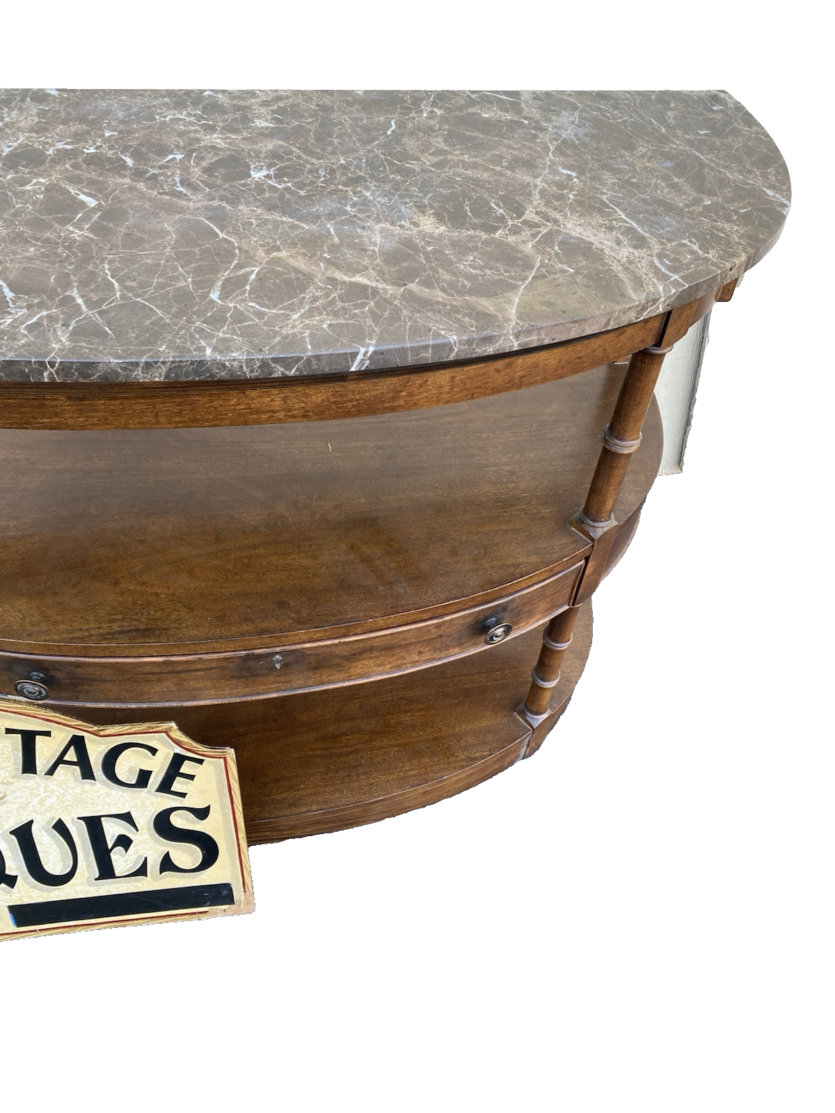 63441 Century Furniture Marble Top Sideboard Server Cabinet