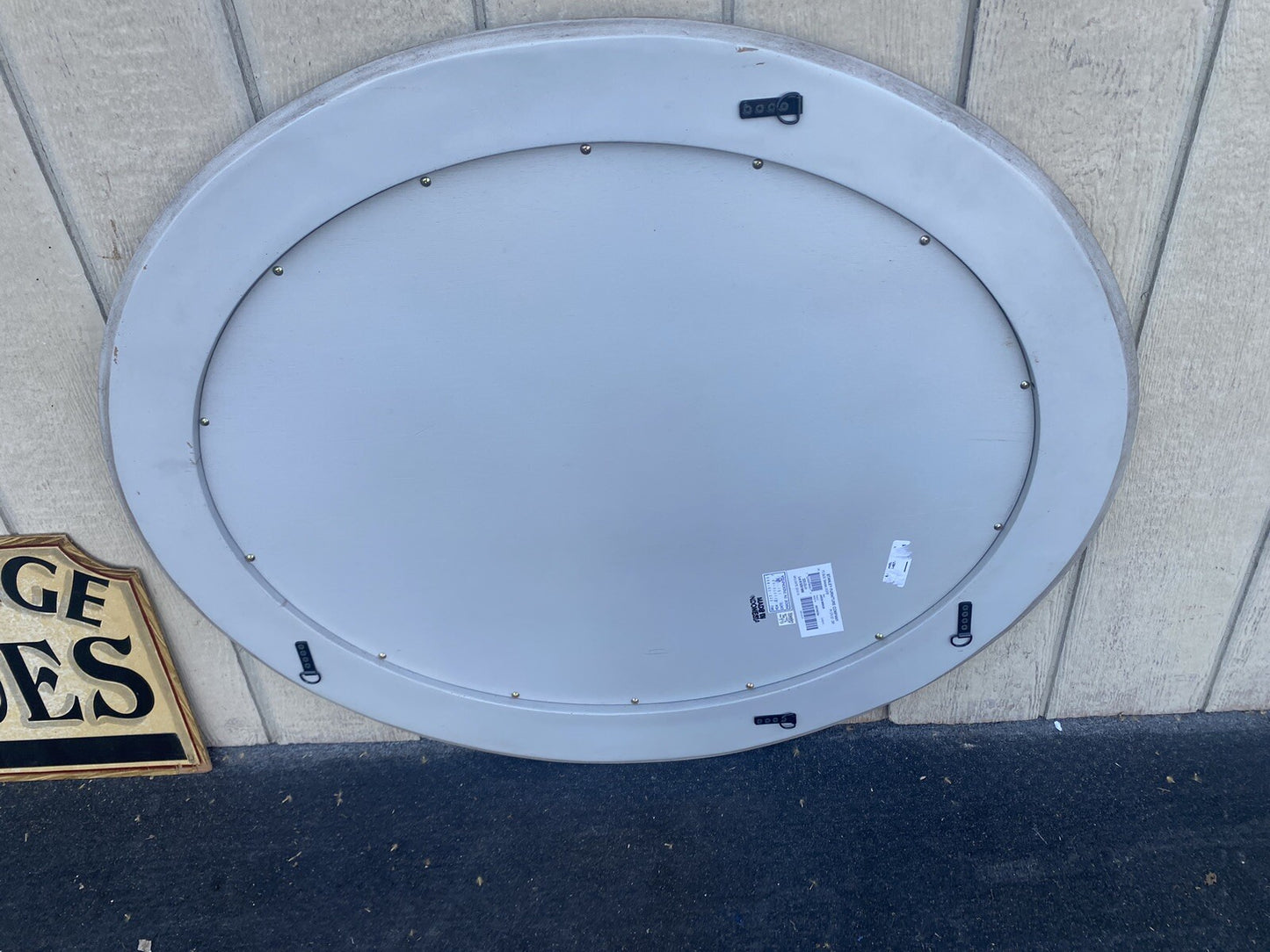 65254  Oval Stanley Furniture  Decorator Mirror