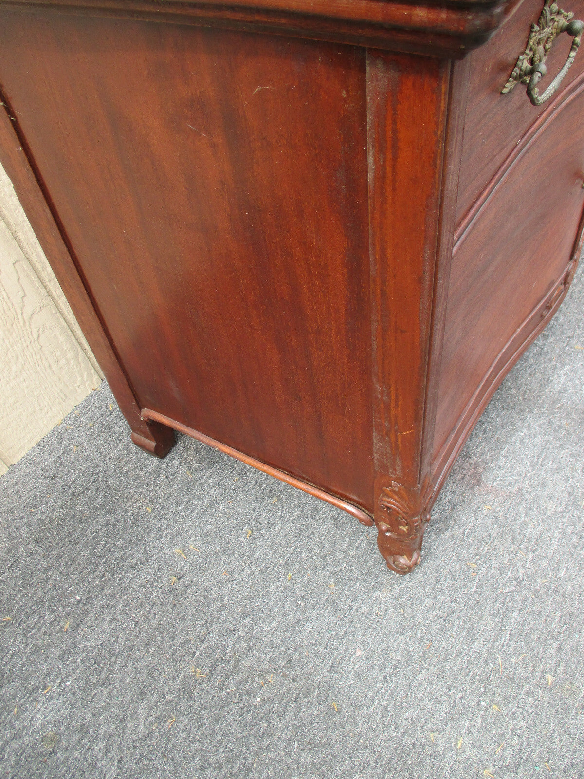 62249 Antique Mahogany Washstand Dresser Chest