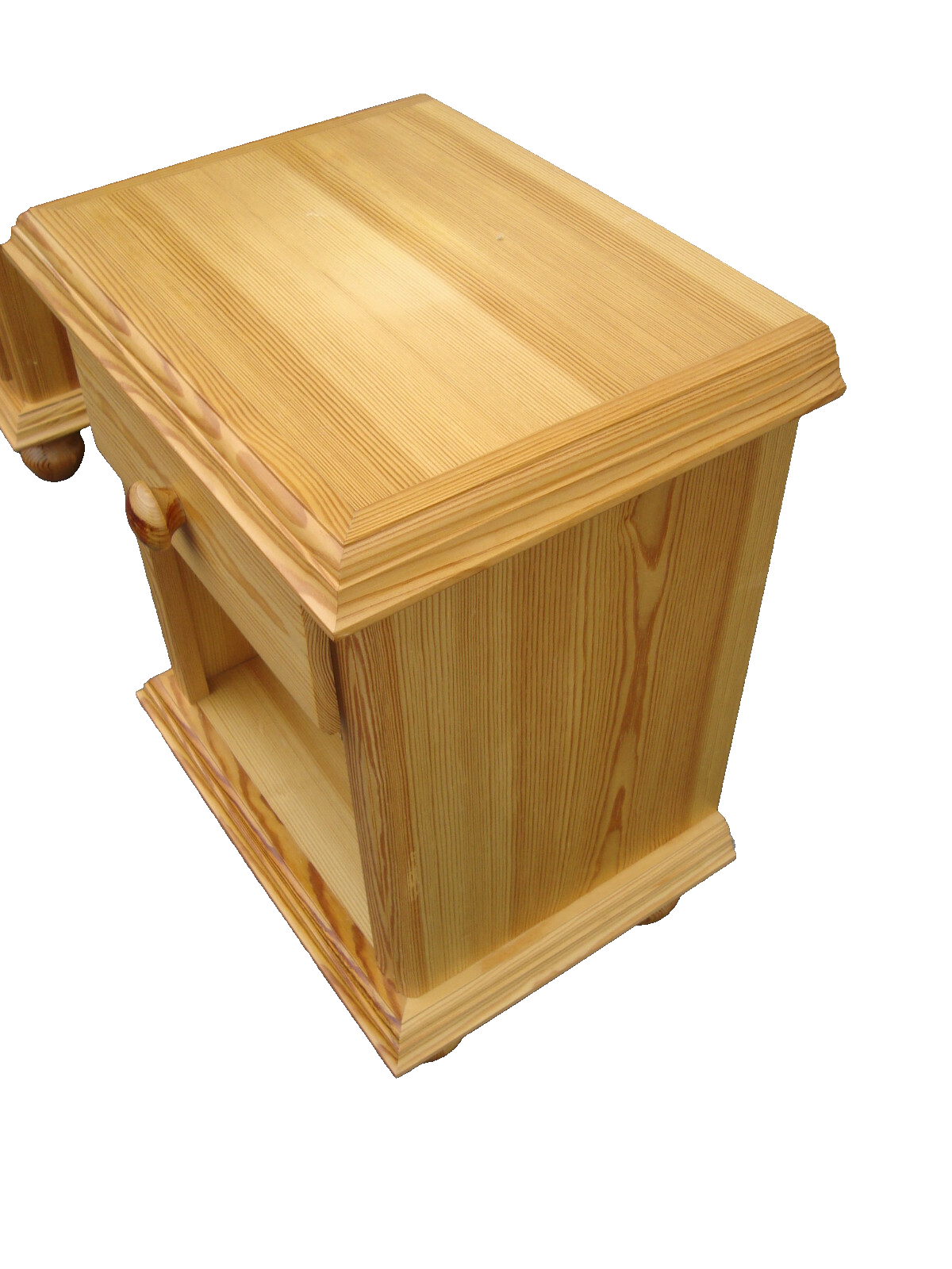 61638  Pine Nightstand End Table Stand