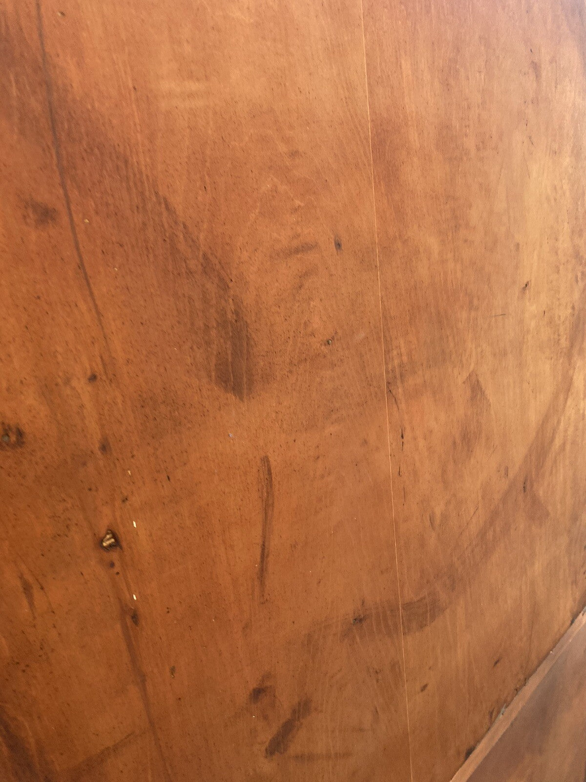 66021  Antique Solid Mahogany Breakfront China Cabinet