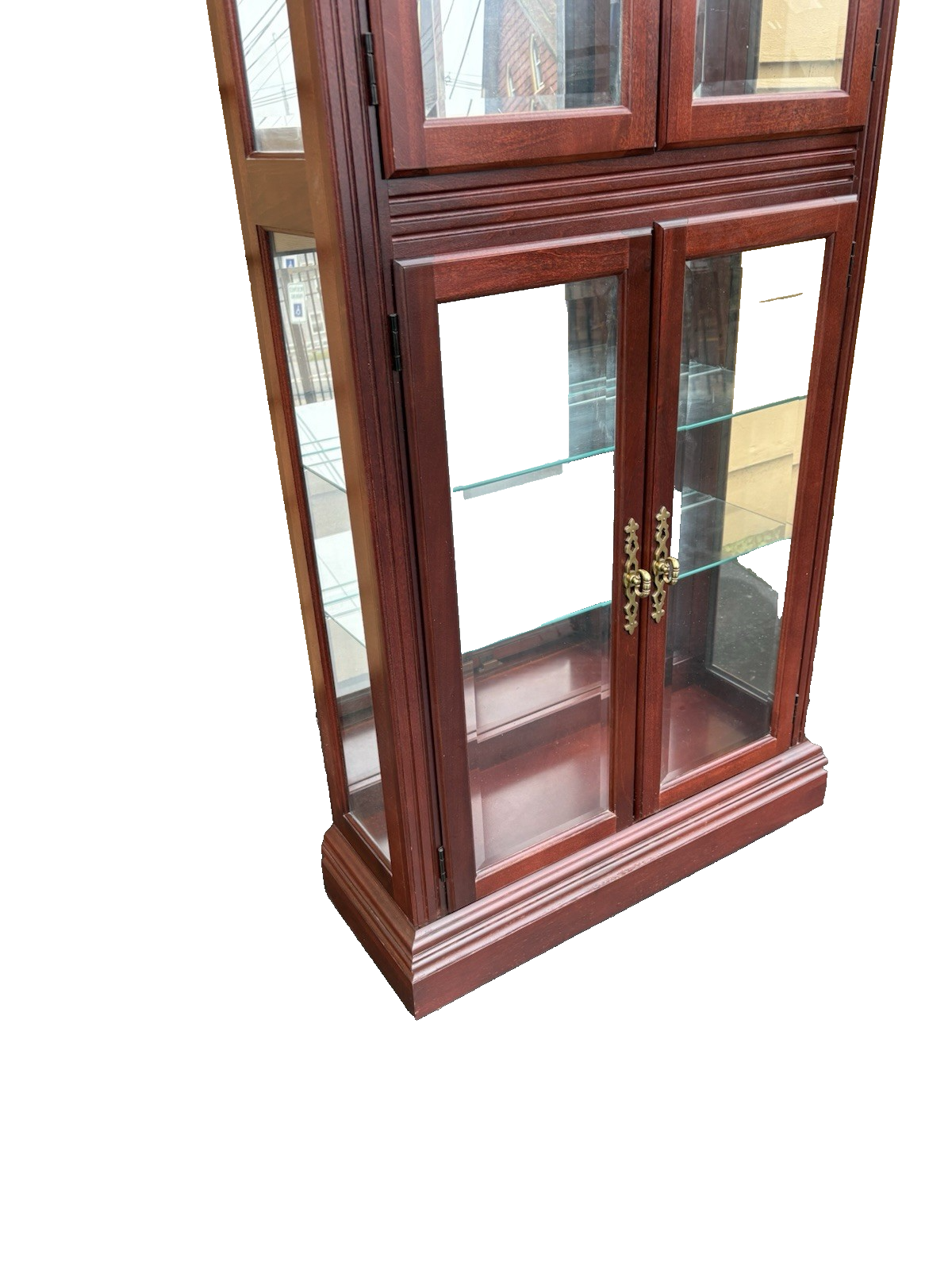 66689 Mahogany  PULASKI Furniture 4 Door Curio China Cabinet