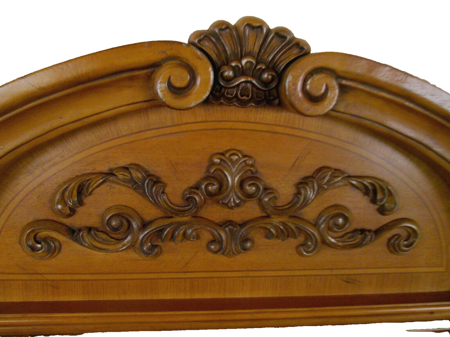 51590 Large Beveled Decorator Mirror in Fancy Picture Frame