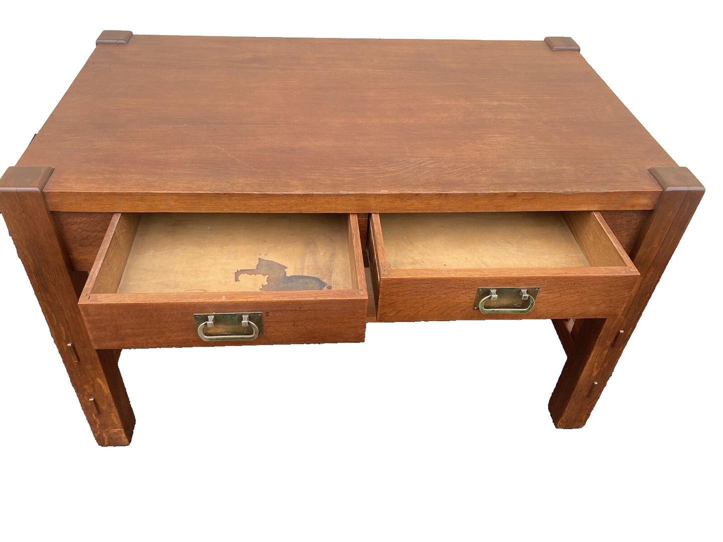 65019   Antique Mission Oak Desk   HARDEN Furniture