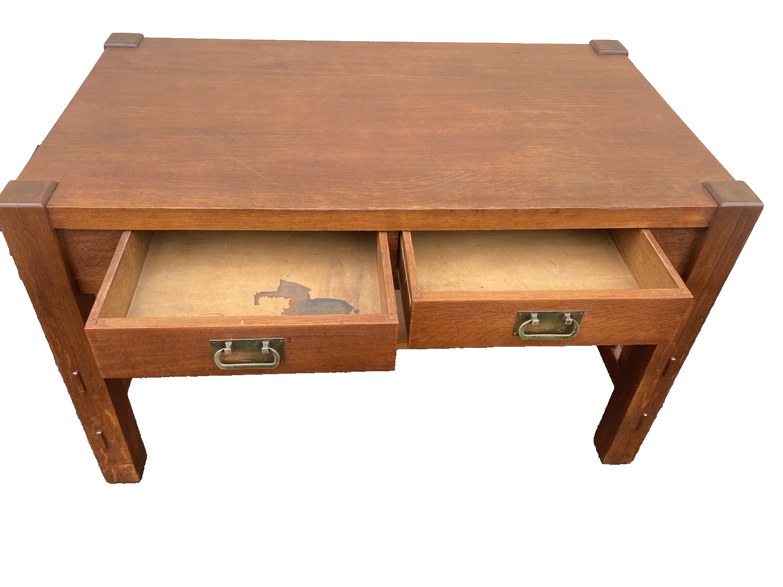 65019   Antique Mission Oak Desk   HARDEN Furniture