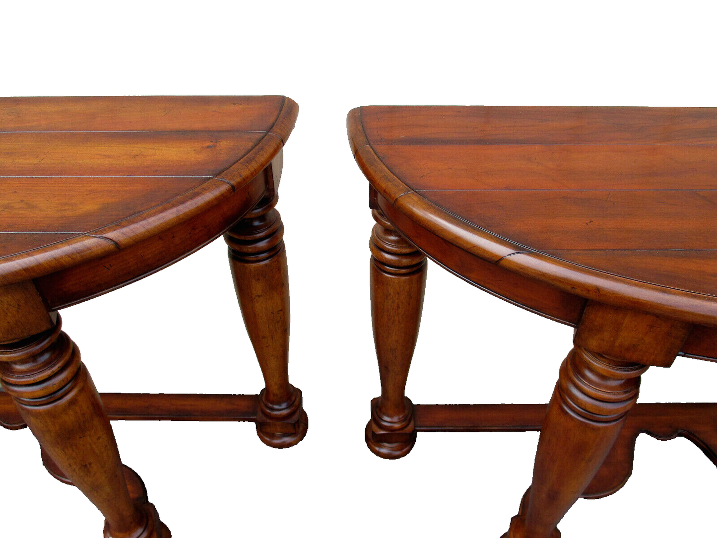 62455   PAIR  of Quality   Console Sofa Library Sideboard Server Tables