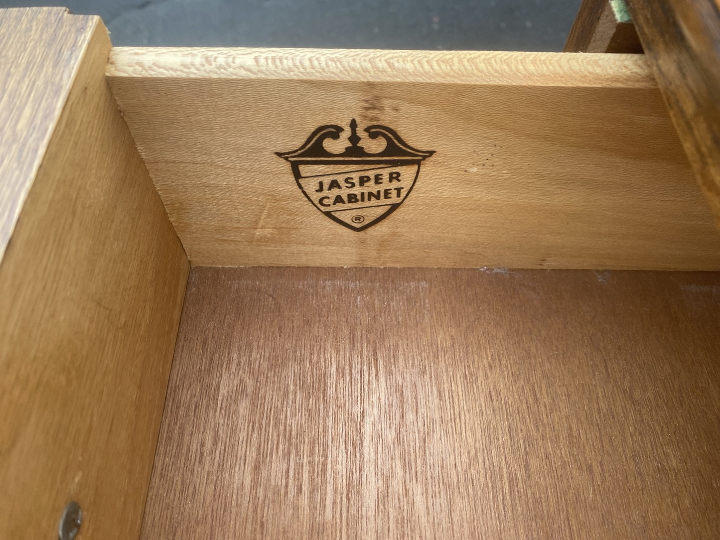 66335   JASPER Oak Secretary Desk with Bookcase Top