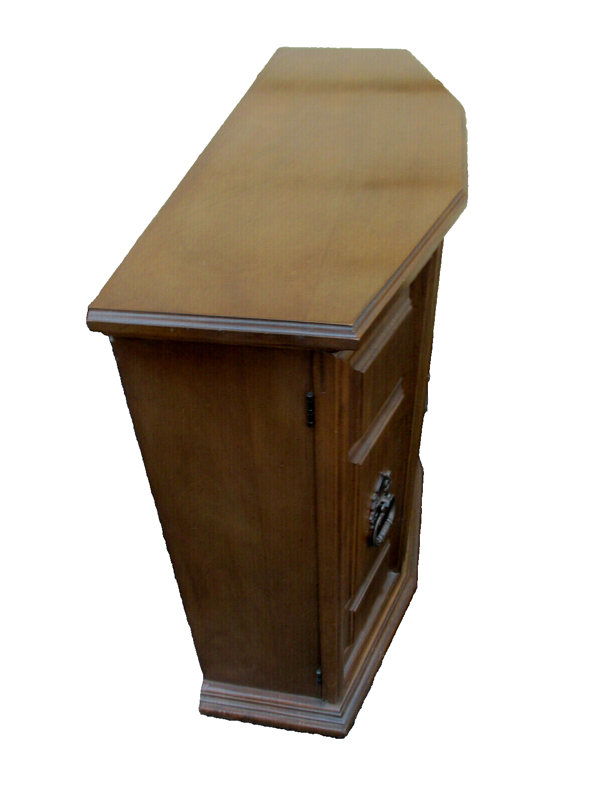 51039 QUALITY Maple Console Hall Table Stand with Mirror