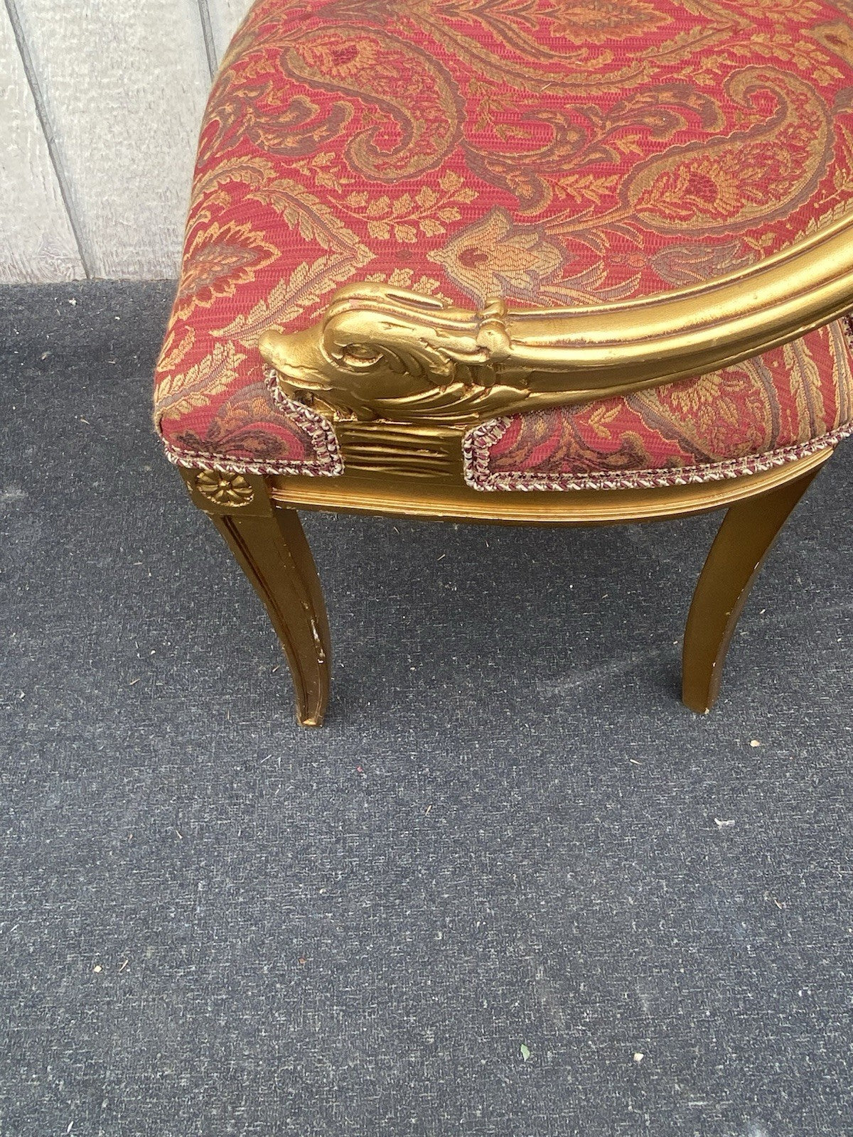 66455  Pair Custom Hand Made Decorator Chair s with Fish Figures.