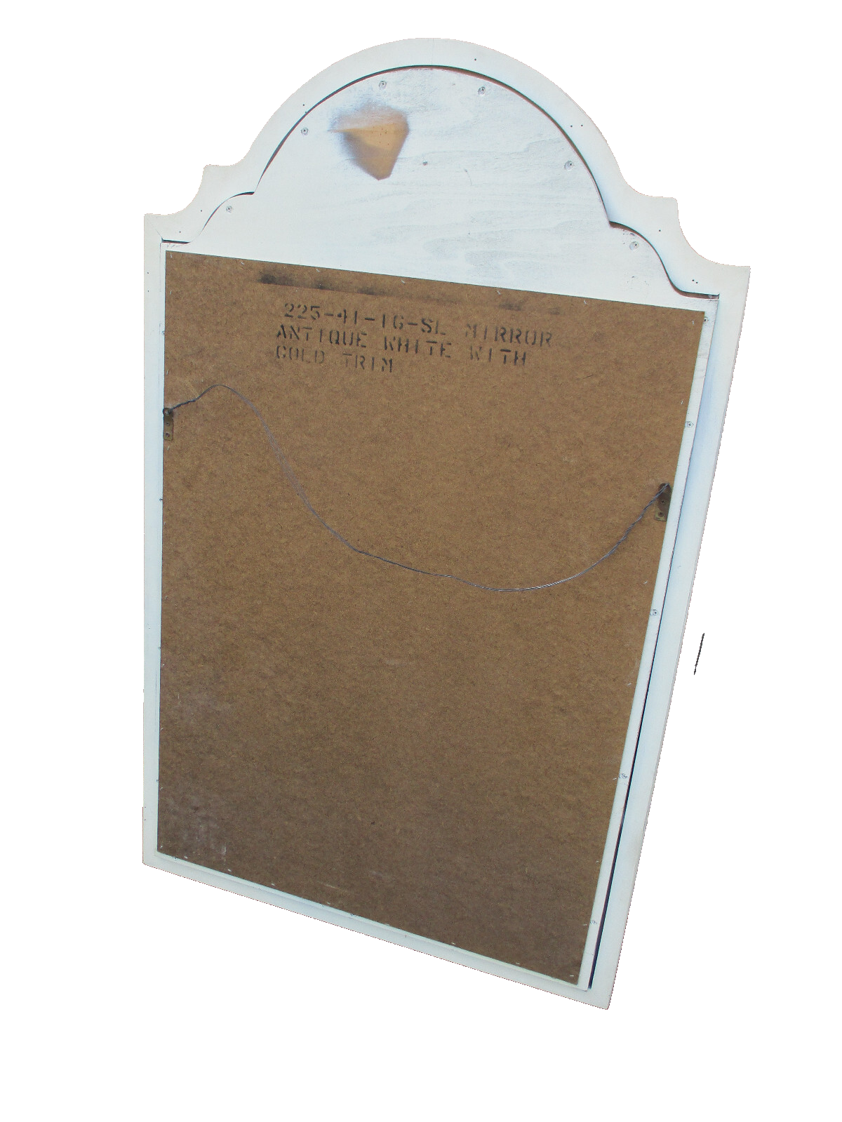 63272 Hand Painted Artist Signed Tall Decorator Mirror Quality Made