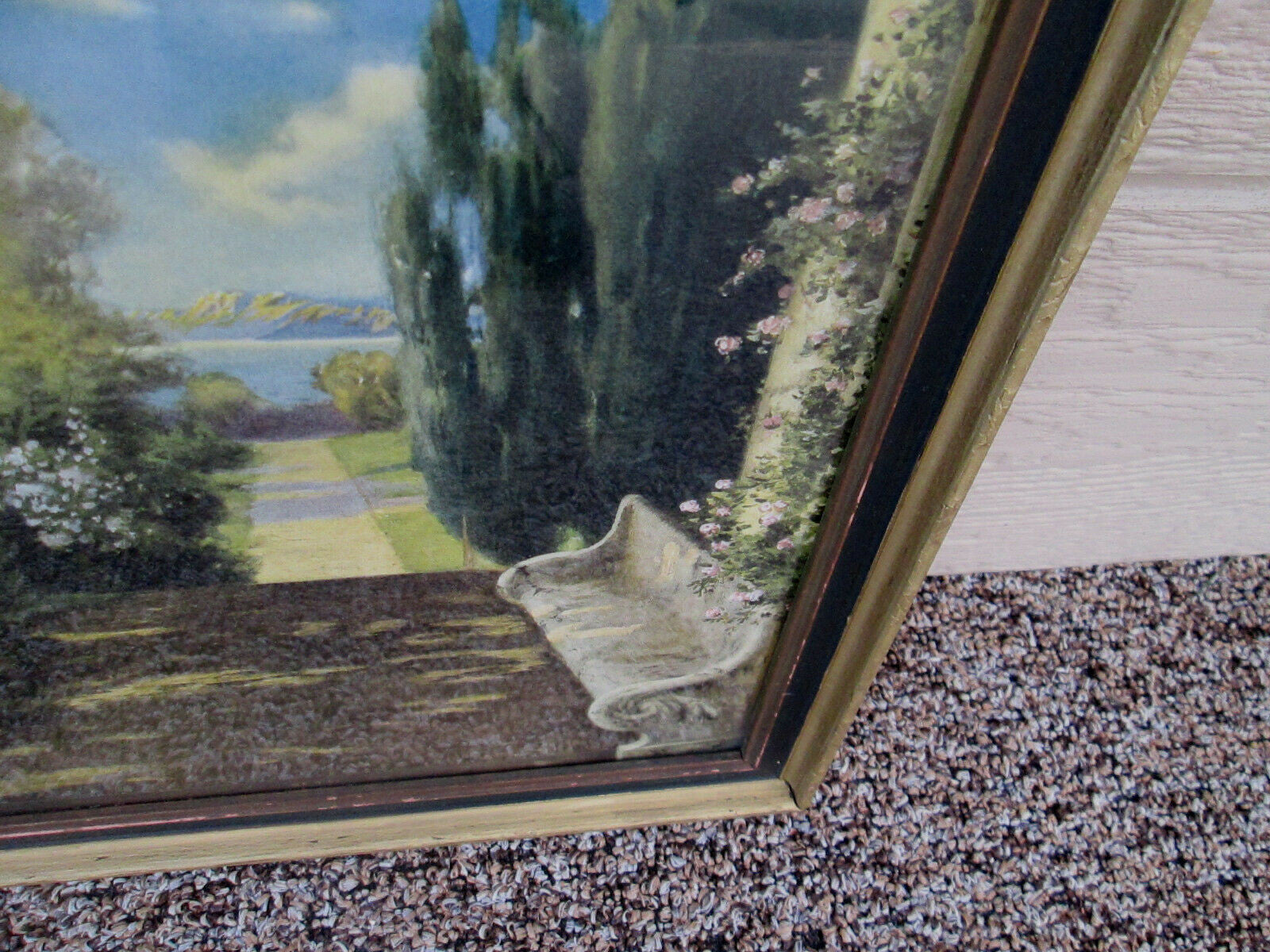 ART 20:   Atkinson Fox Print in Deco Picture Frame