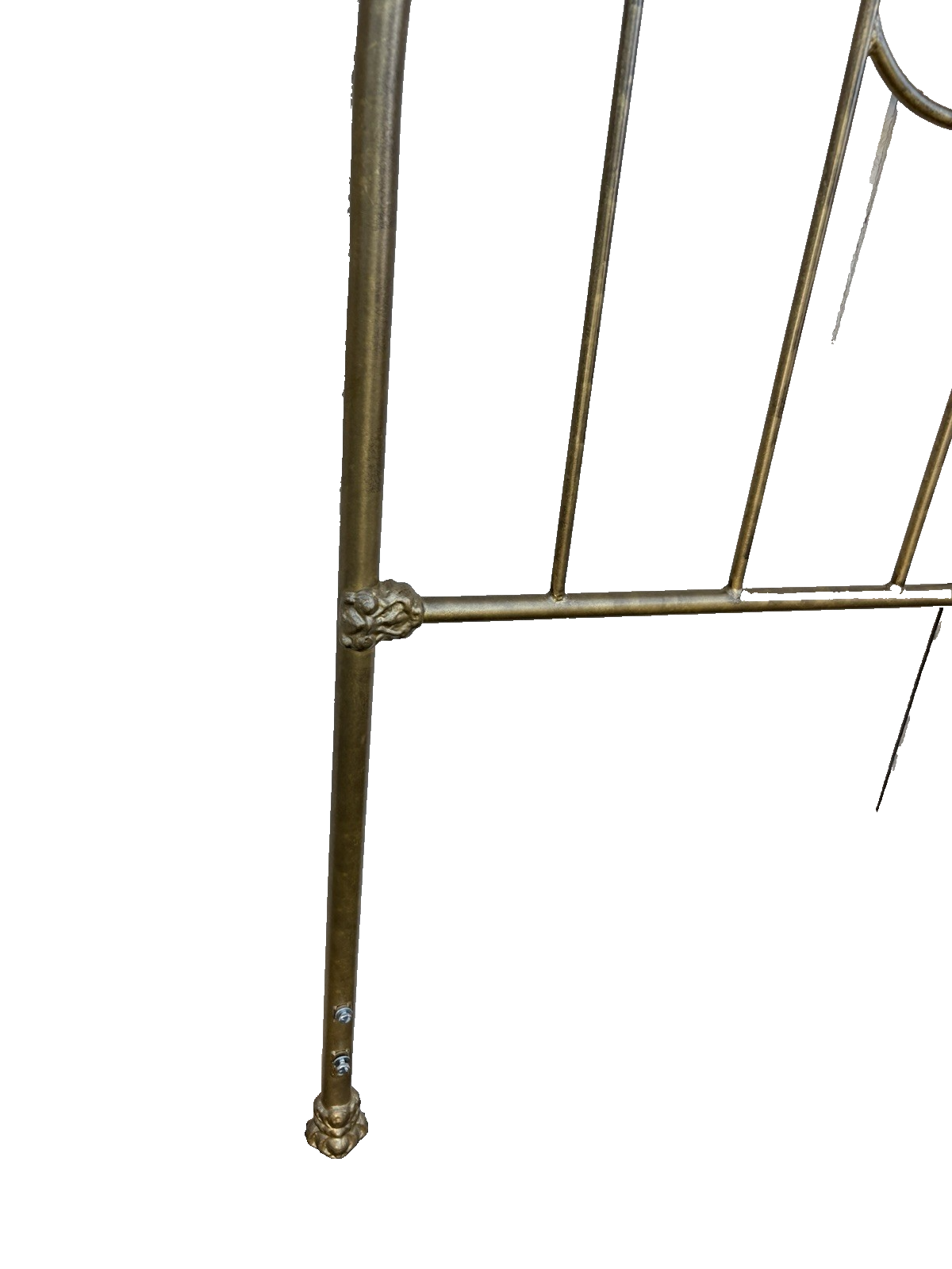 66792 QUALITY Made Decorator Iron Queen  Size Headboard Bed