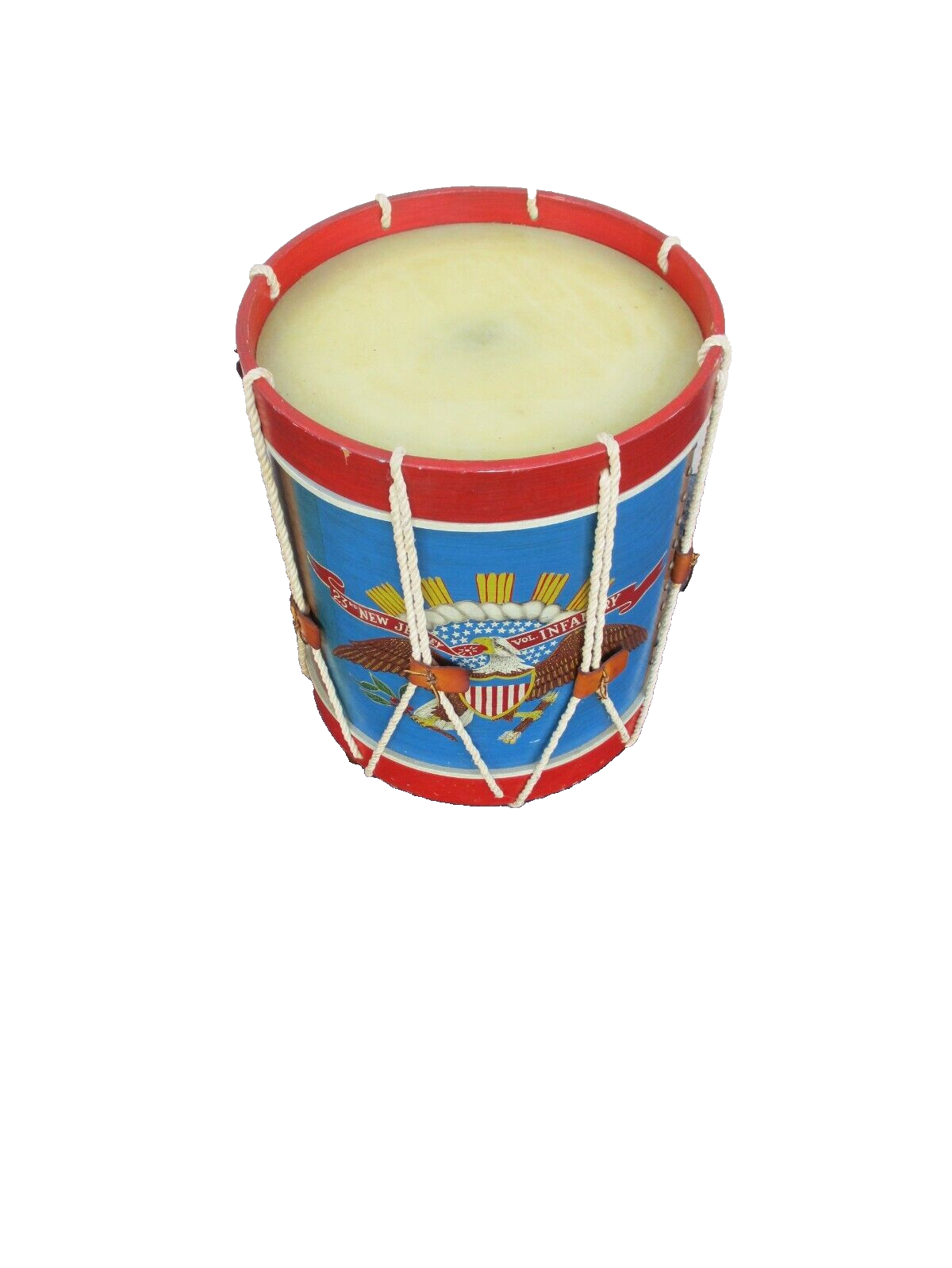 63494  PAIR  Signed Don Maley 15th + 23rd New Jersey  Infentry Decorator  Tables