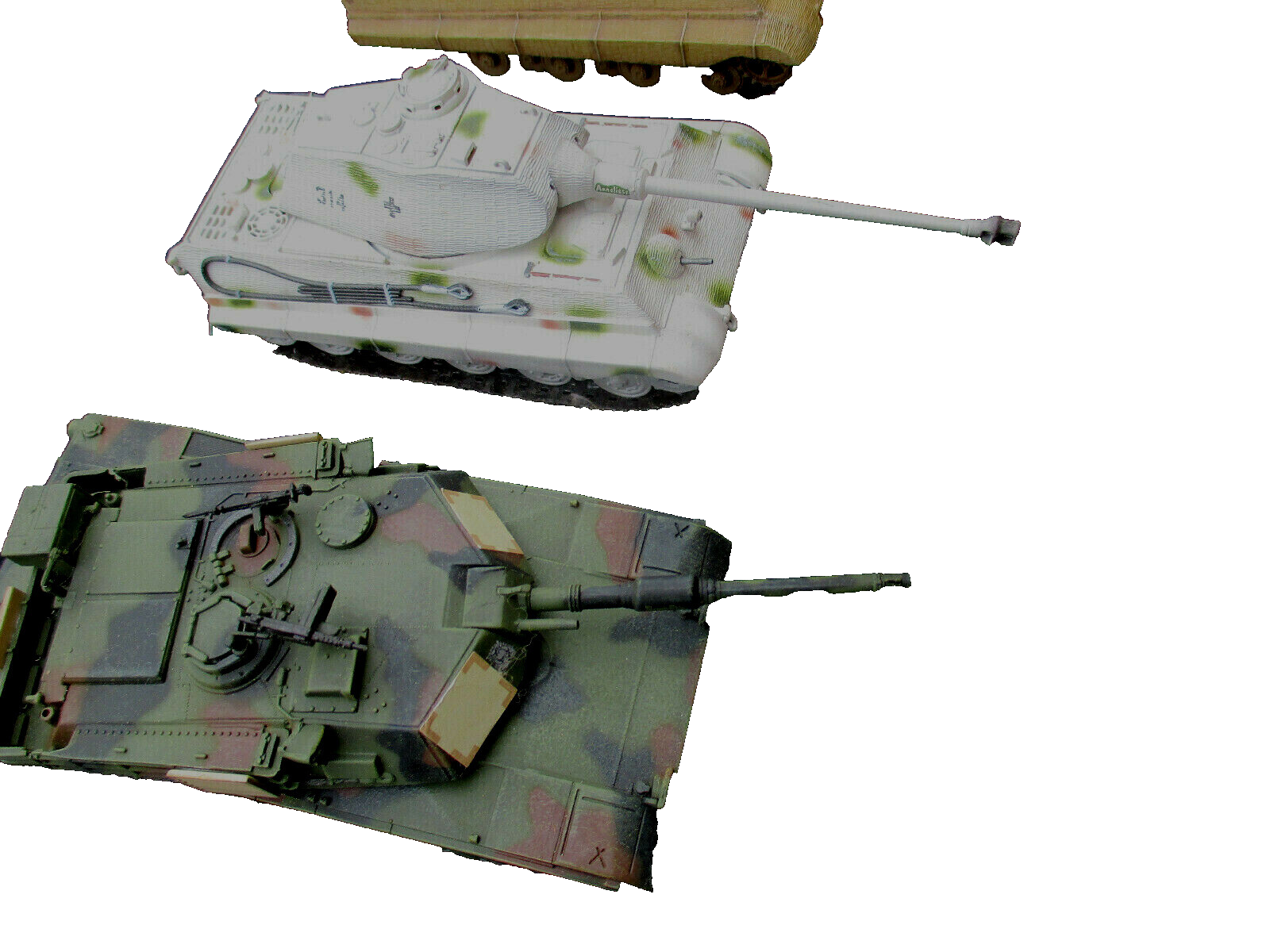 ES52 Dragon Armor Models WWII Collectible Model Grouping of 6 Military Tanks