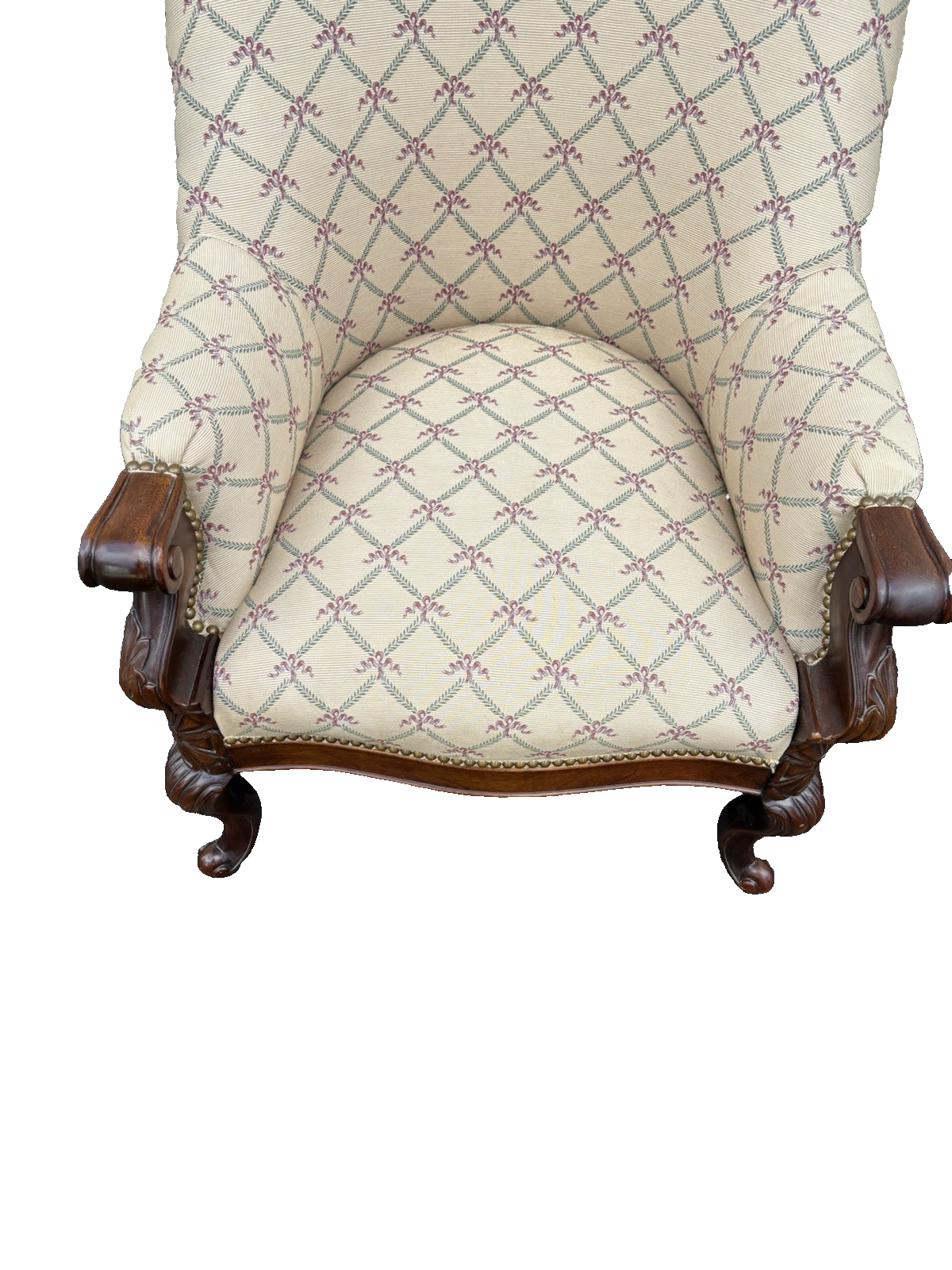 66836 HICKORY CHAIR Victorian Style Armchair Chair