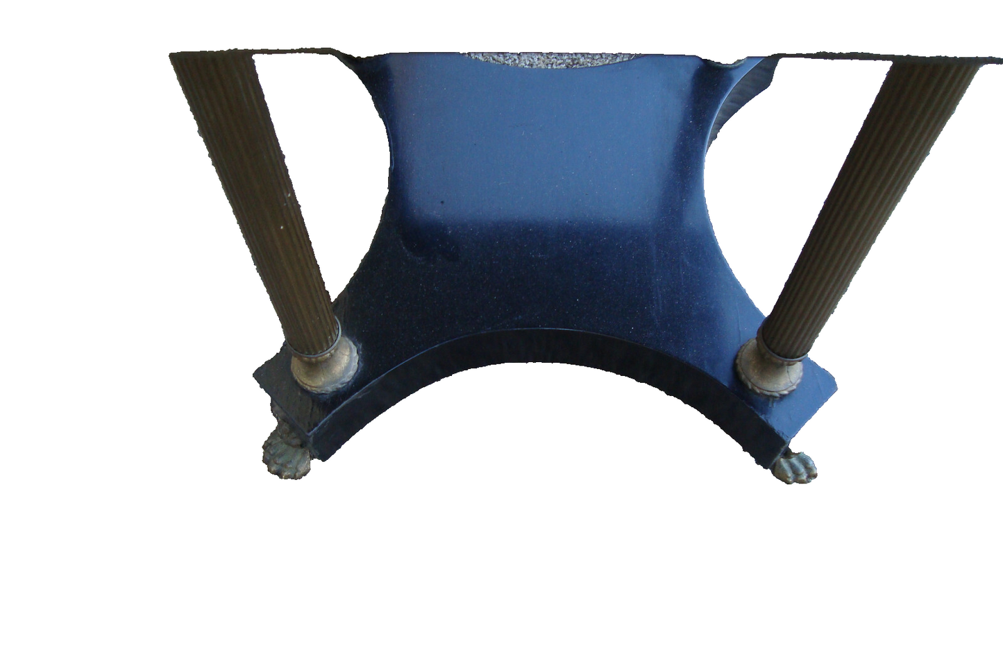 60919 Pair Quality Modern  Metal and Marble Lamp Table  Coffee Table Stand s