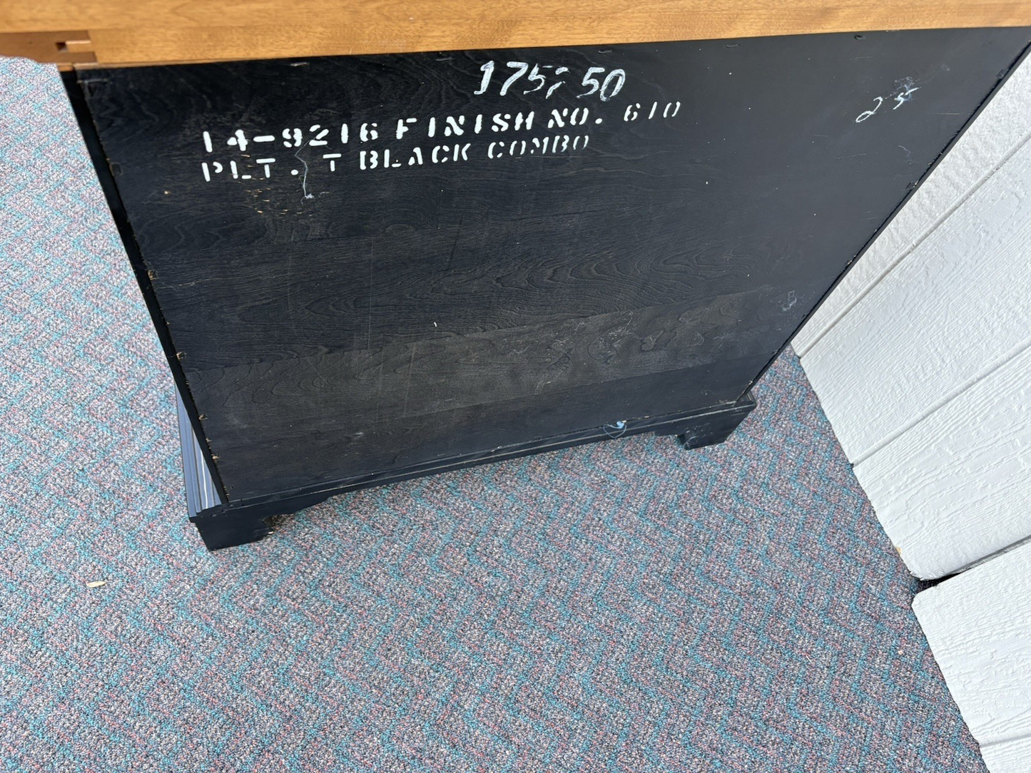 67128 ETHAN ALLEN Storage Cabinet Chest with Mirror