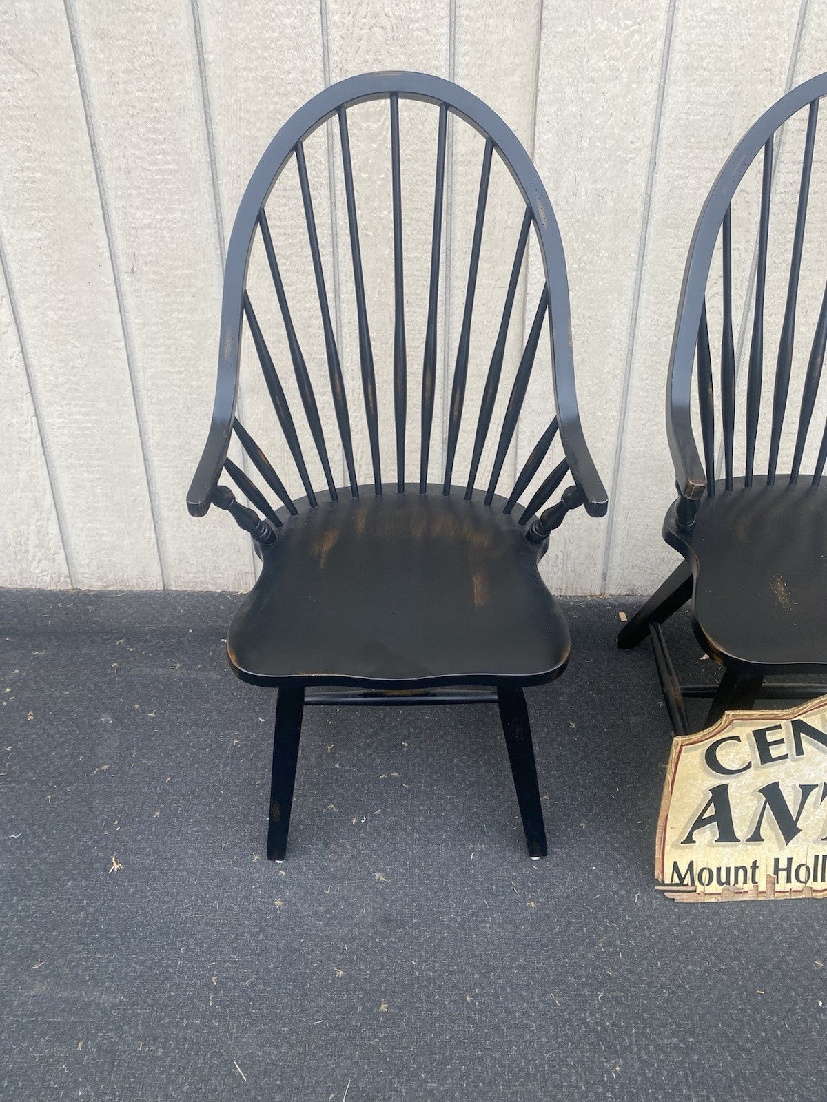 66522 Pair Quality Windsor Dining Chairs Chair s